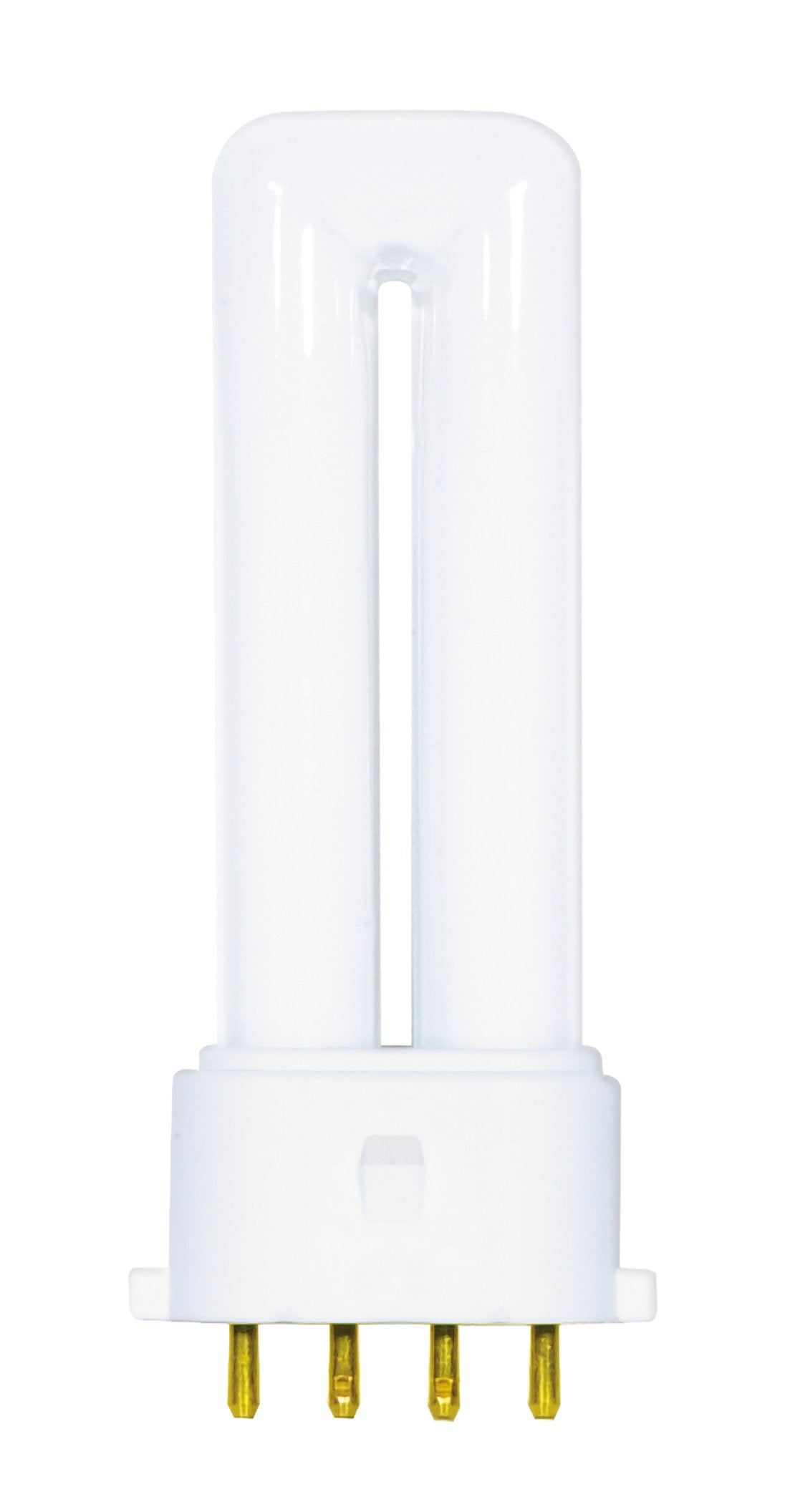 Satco S8360 T4 Twin 4-Pin Tube 5-Watt 2700K Glass 1 Count