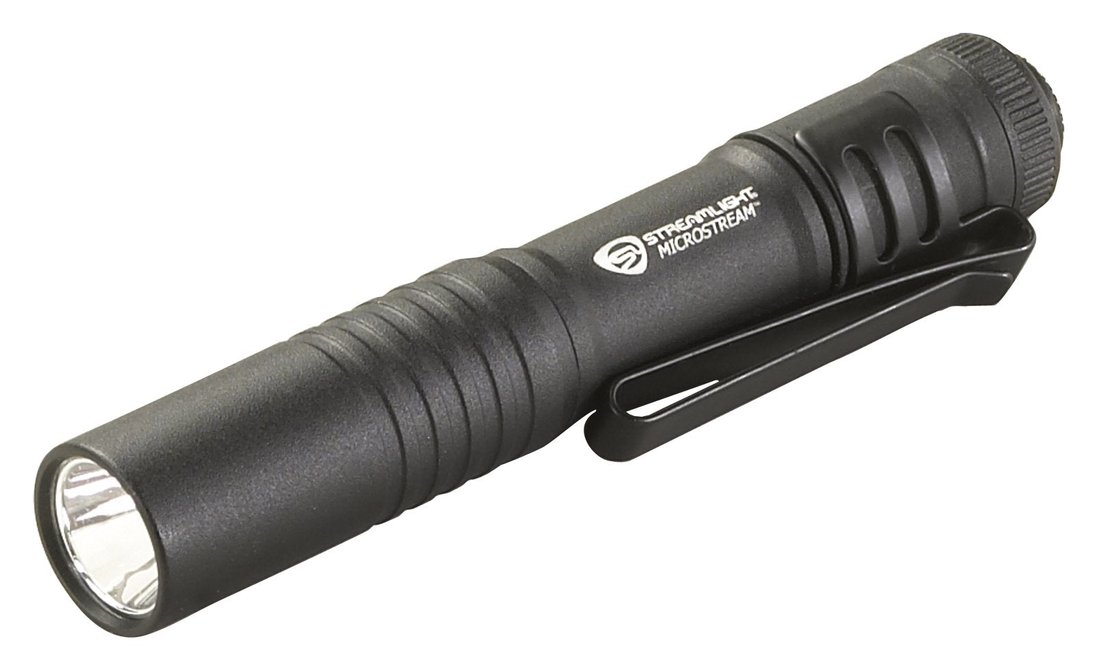 Streamlight 66318 Microstream 45-Lumen Everyday Carry Pocket Flashlight With Aaa Alkaline Battery, Black