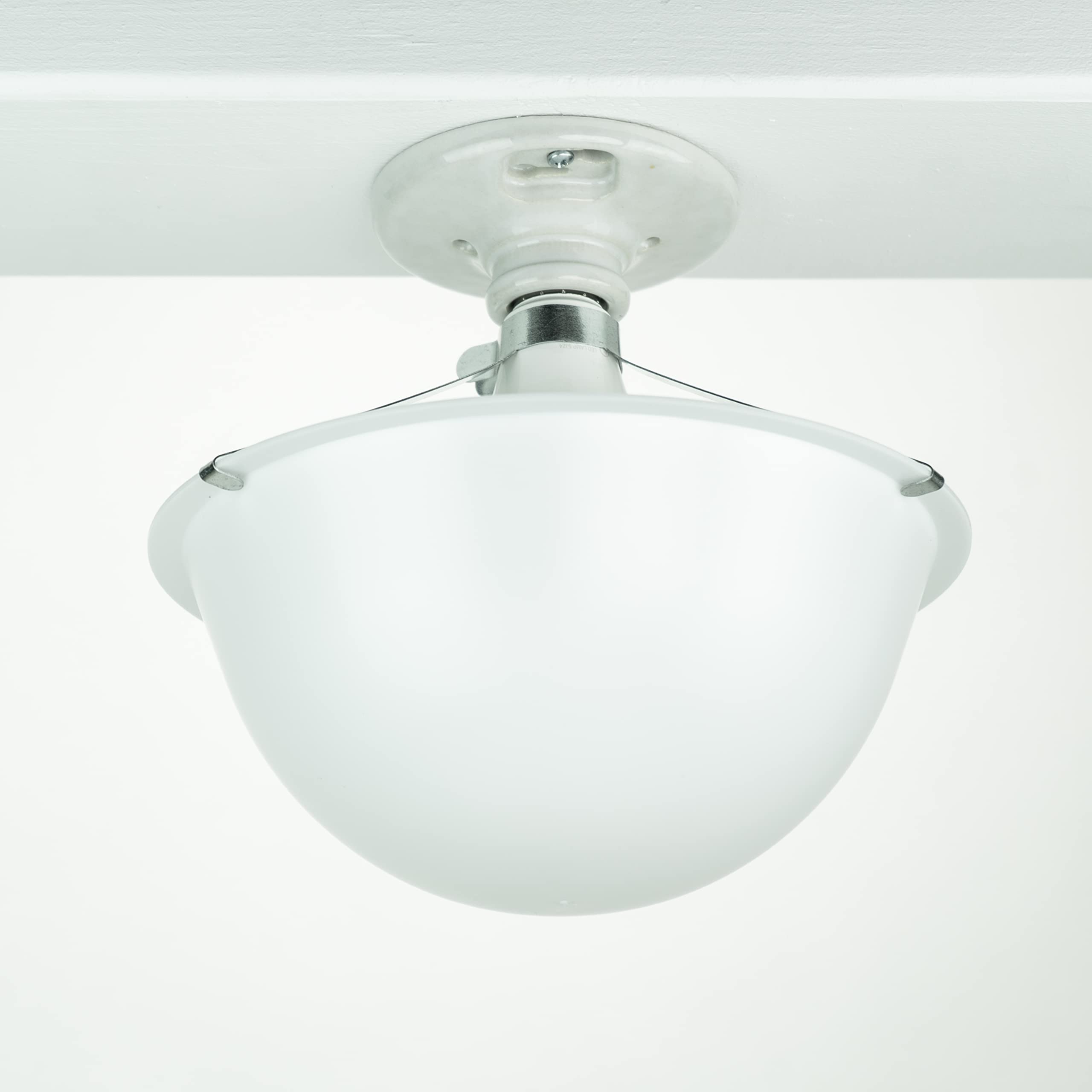 Ez Shade Ceiling Light Cover - Helps Cover Exposed Light Bulbs In The Ceiling - 3 Pack