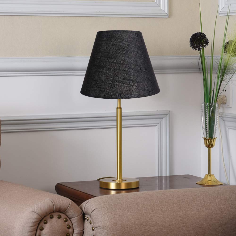 Tootoo Star Black Fabric Lamp Shade Replacement, 5X9X7 Inch, Spider Model Sx-0256