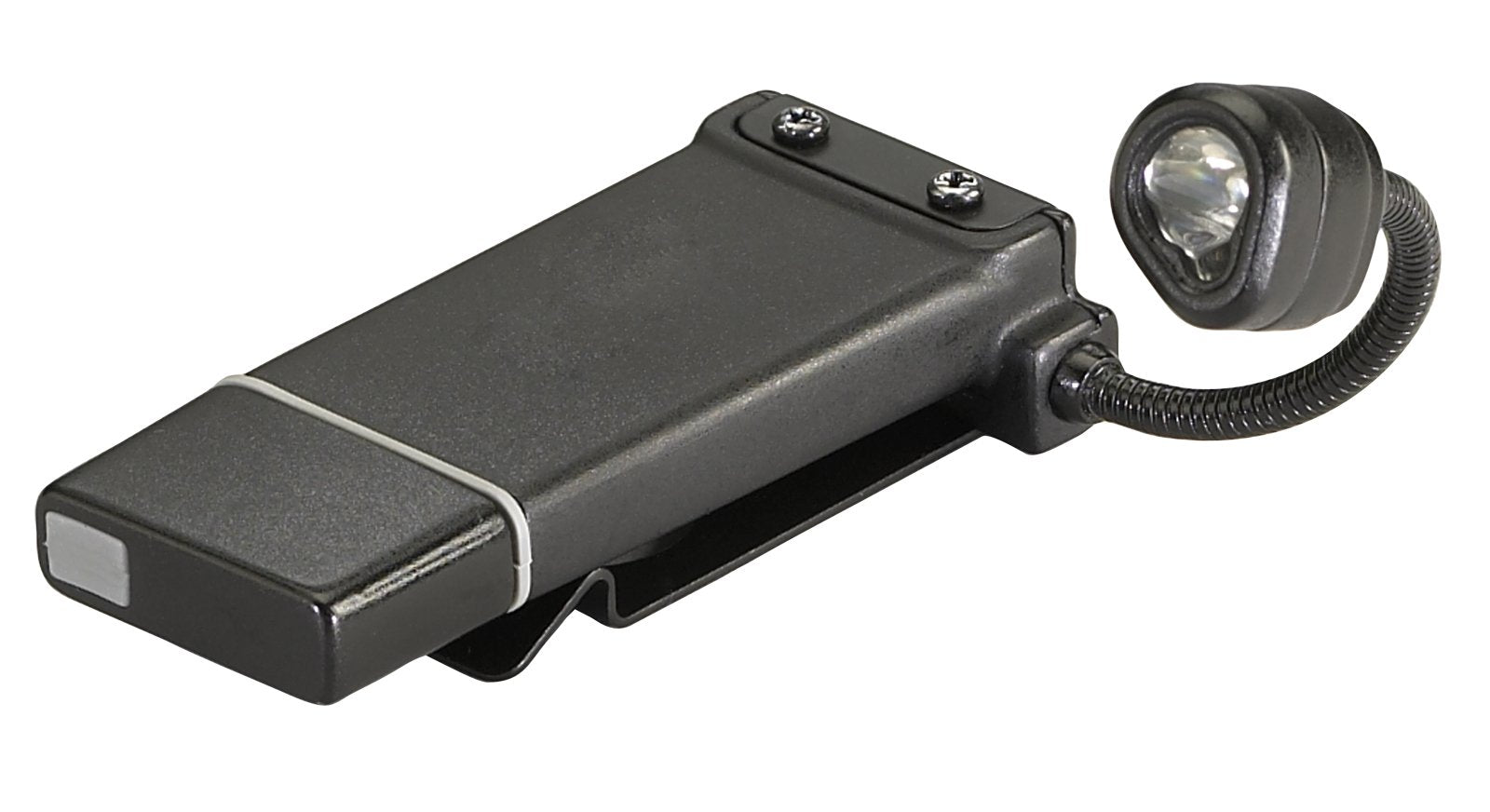 Streamlight 61125 Clipmate 70-Lumen Usb Rechargeable Clip-On Light, With White And Red Leds, Black