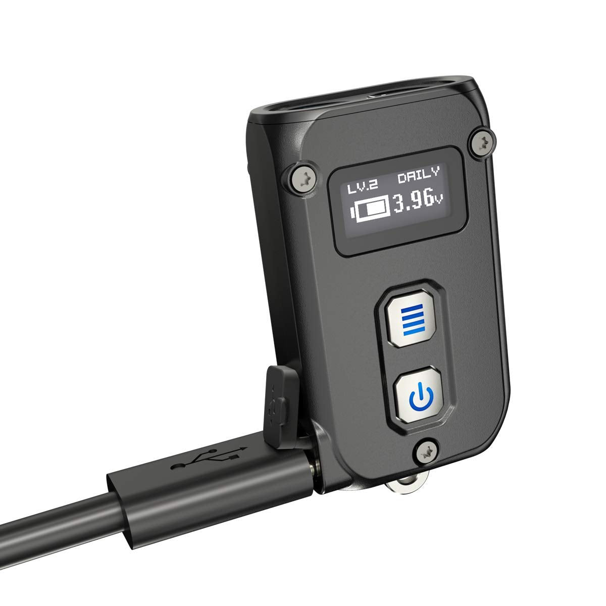 Nitecore TINI 2 Keychain Flashlight - 500 Lumen, USB-C Rechargeable, Aluminum, Model TINI2USB