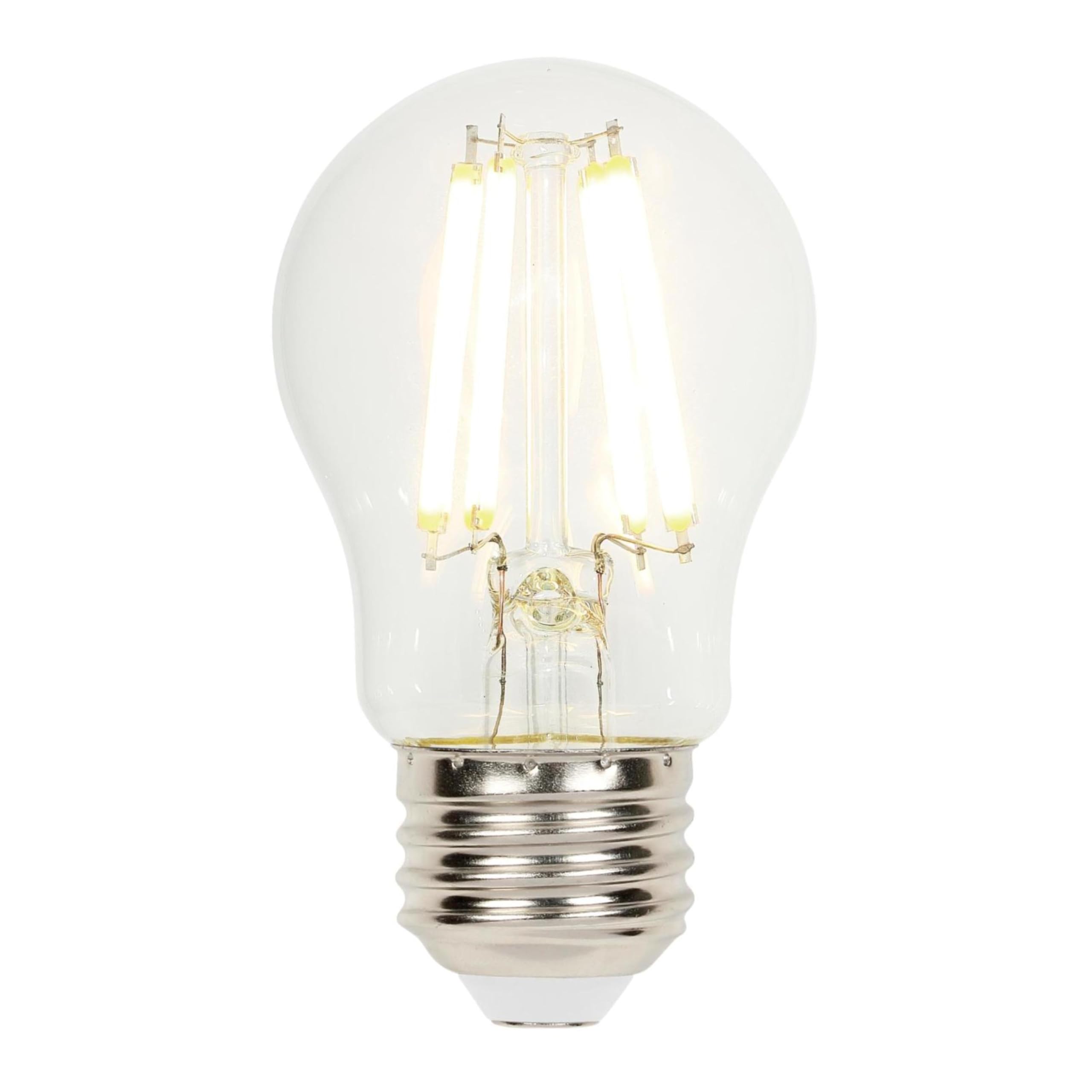 Westinghouse Lighting 5279000 9 Watt (100 Watt Equivalent) A15 Dimmable Clear Filament Led Light Bulb, Medium Base