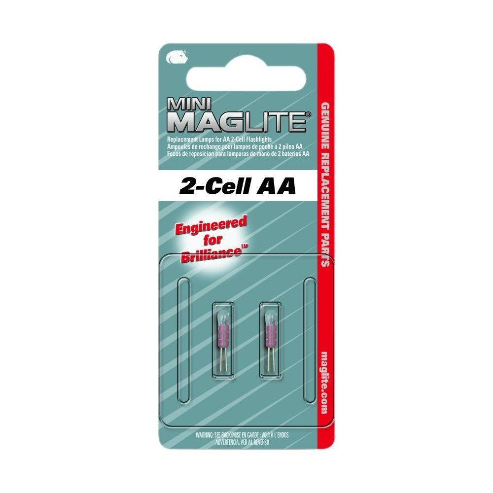 Cd/2 x 6: Mini-Maglite Universal 2 Cell AA Bulb (LM2A001)