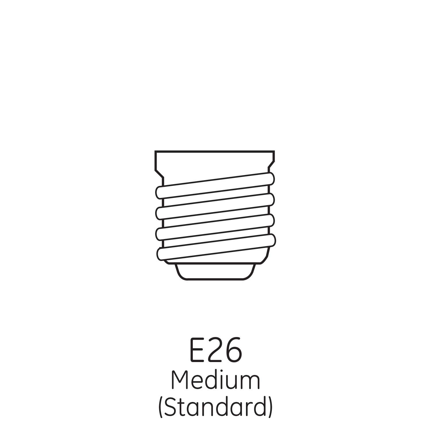Ge Lighting 24096 Daylight Replacement A21 Bulb Medium Base, 3-Way Led 30/70/100-Watt, 1 Count (Pack Of 1)