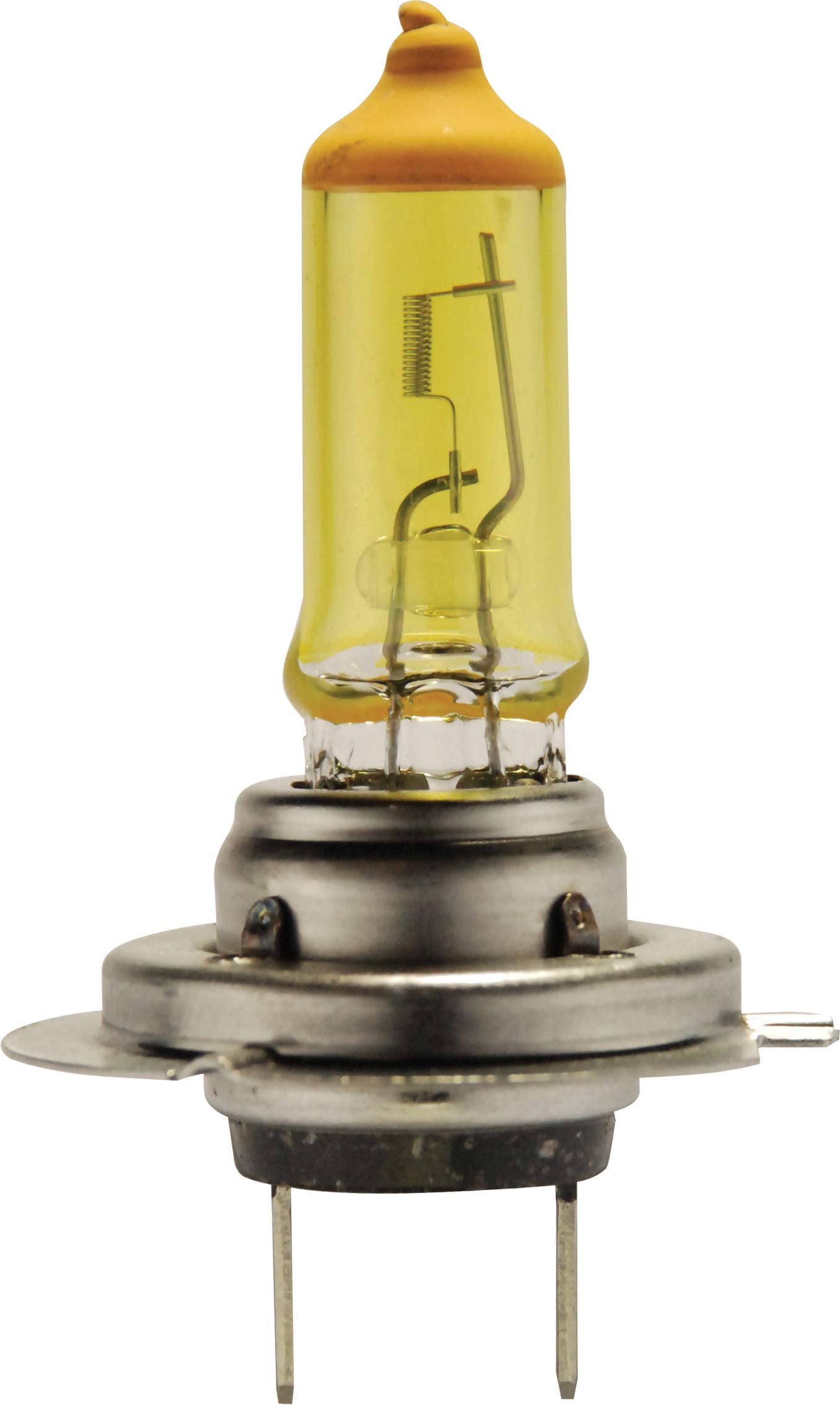 HELLA H7 YL Xtreme Yellow Bulb, 12V 55W, 2 Pack, High Performance, Yellow, Automotive Lighting