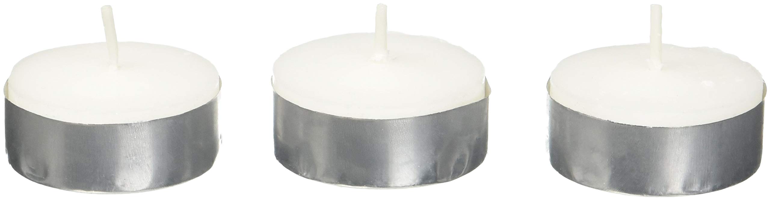 Zest Candle 100-Piece Tealight Candles, White Citronella