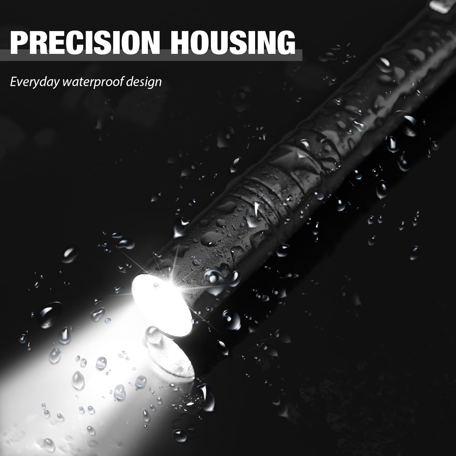 Rossesay 36 Pack Mini Pen Flashlights Bulk LED Pen Lights Aluminum Pocket Flashlights with Clips Small Handheld Torches Gifts fo