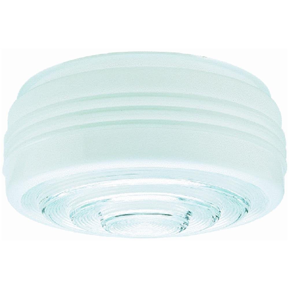 Westinghouse 10-Inch Drum Light Globe, White Plastic, Model 81609