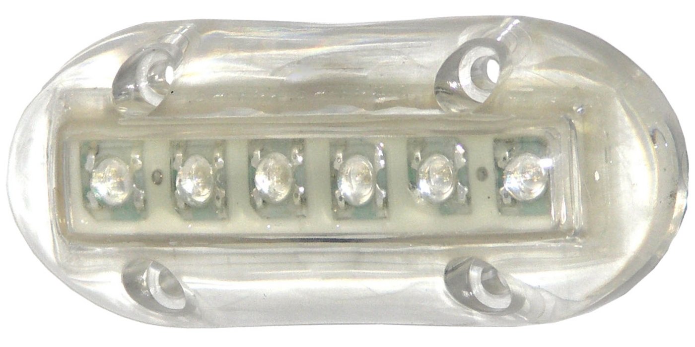 T-H Marine LED Underwater Boat Lights - 180 Lumens, Waterproof, White, Model 3003.6824