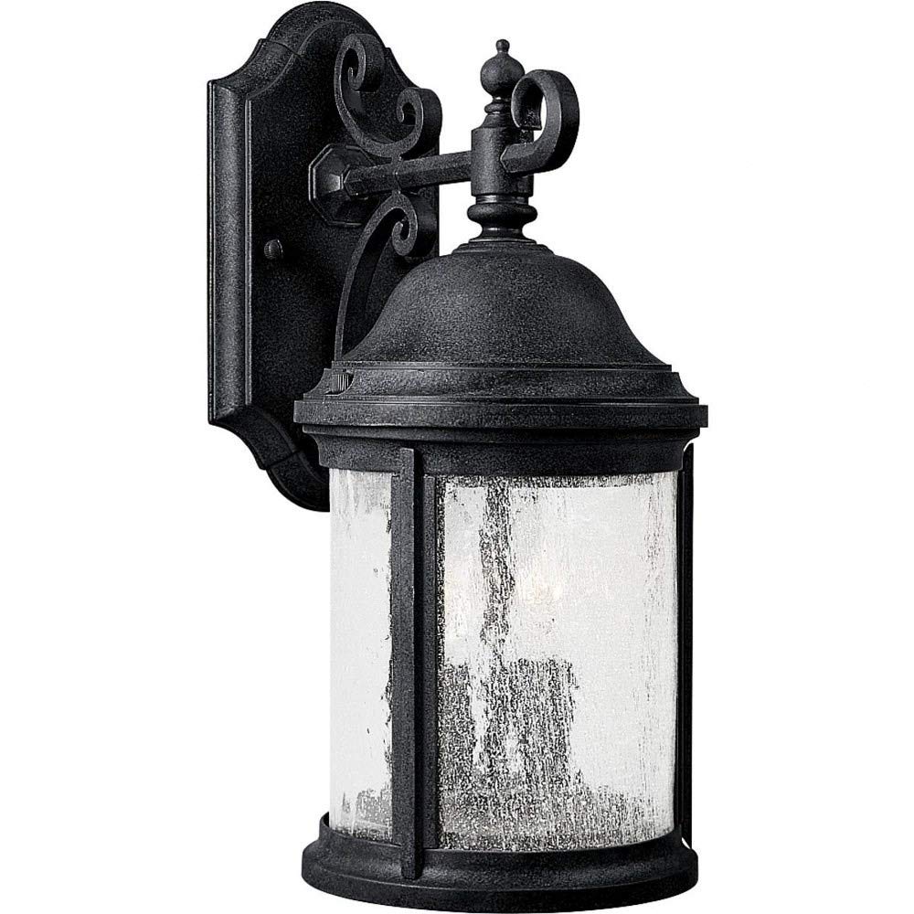 Progress Lighting Ashmore Outdoor Fixture, Black Aluminum, 6-5/8in W x 14-13/16in H, Model P5649-31, 16 Count