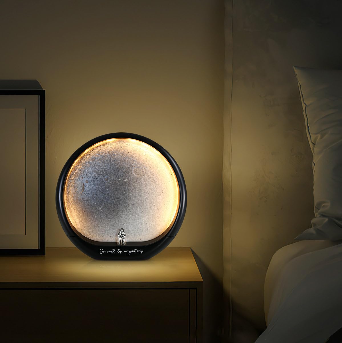 Mamre Rechargeable Moon Night Light Gift For Wedding Anniversary Birthday Valentine'S Day Christmas Father'S Day