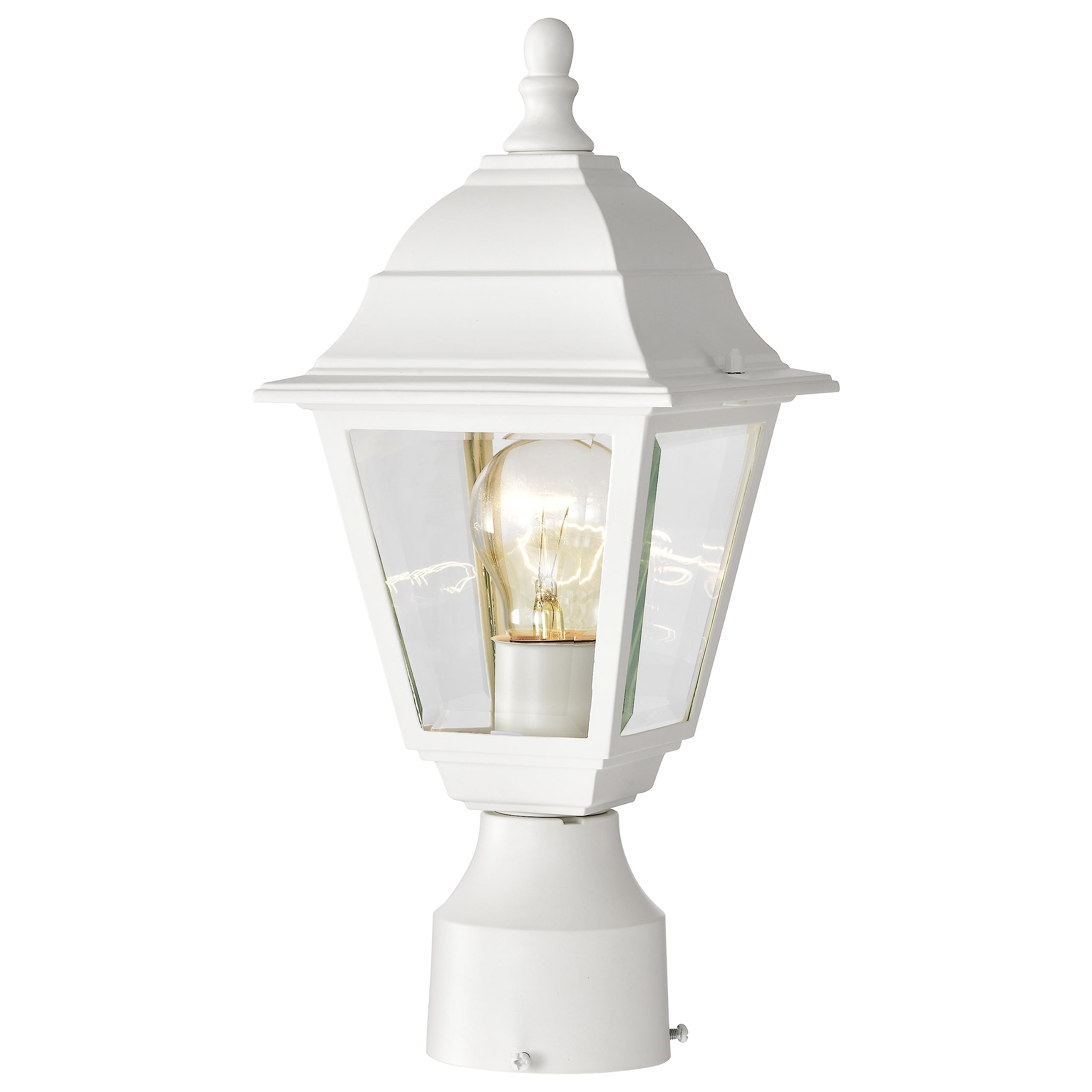 Nuvo 60/546 One Light Post Mount, 14 Inches, White