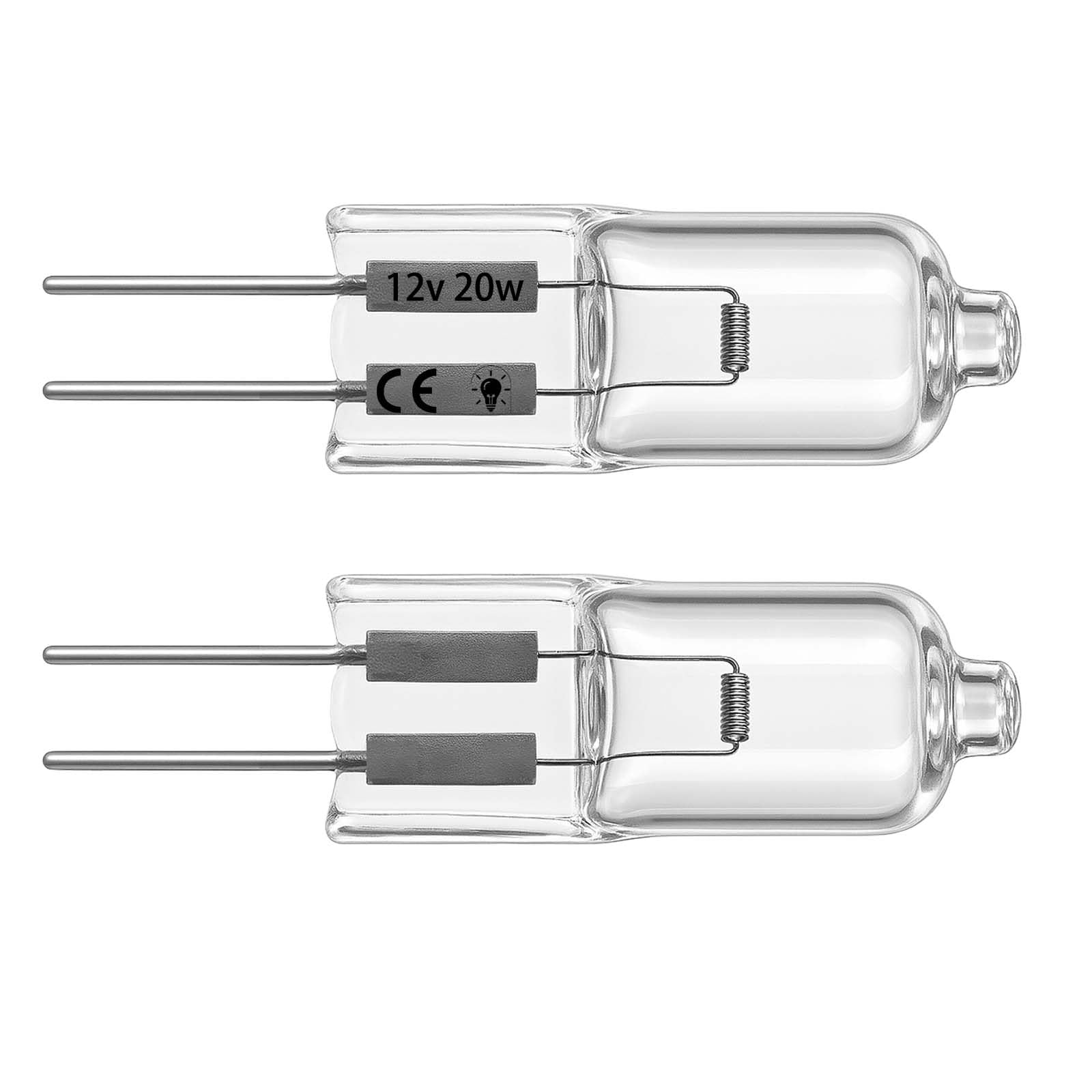2 Pcs 20W 12V G4 Bi-Pin Halogen Bulbs For Dacor Range, Oven,Wall Oven Replacement For Dacor 106660 Halogen Lamp
