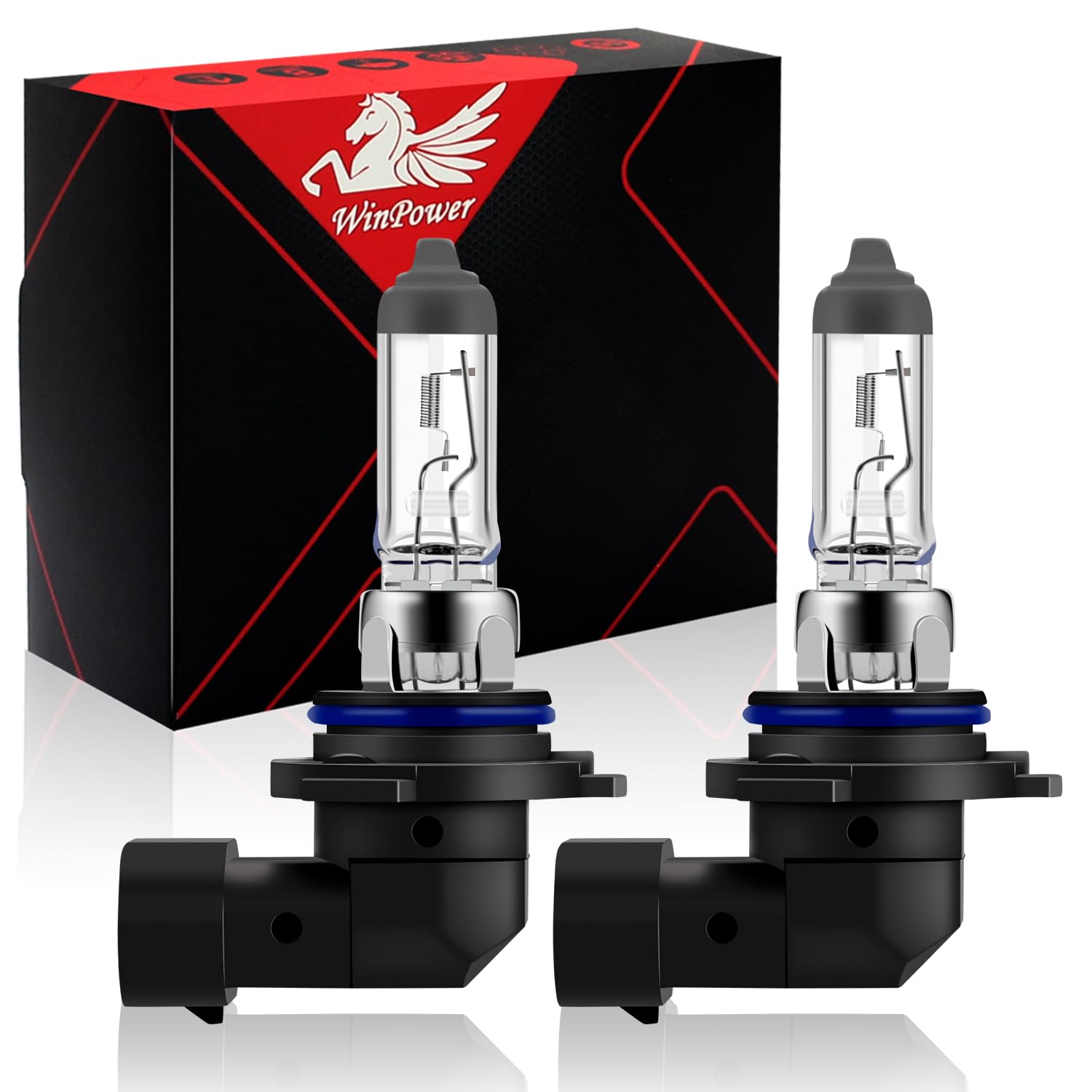 WinPower 9006 HB4 Halogen Headlight Bulb, Super Bright 55W 4300K, Pack of 2