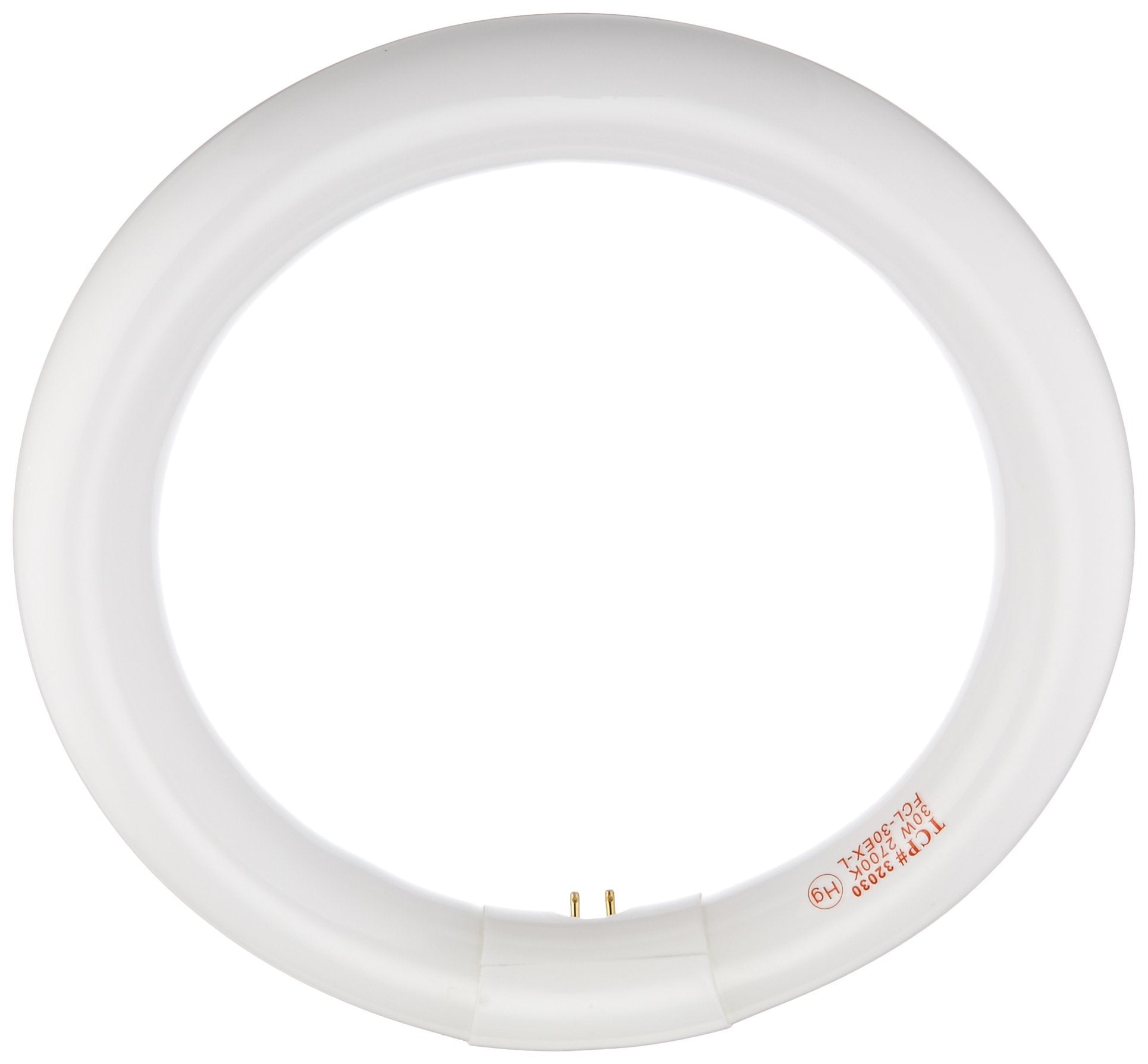 Tcp CFL Circline Bulb 120W Equivalent T9 Lamp 1 Count Soft White 2700K