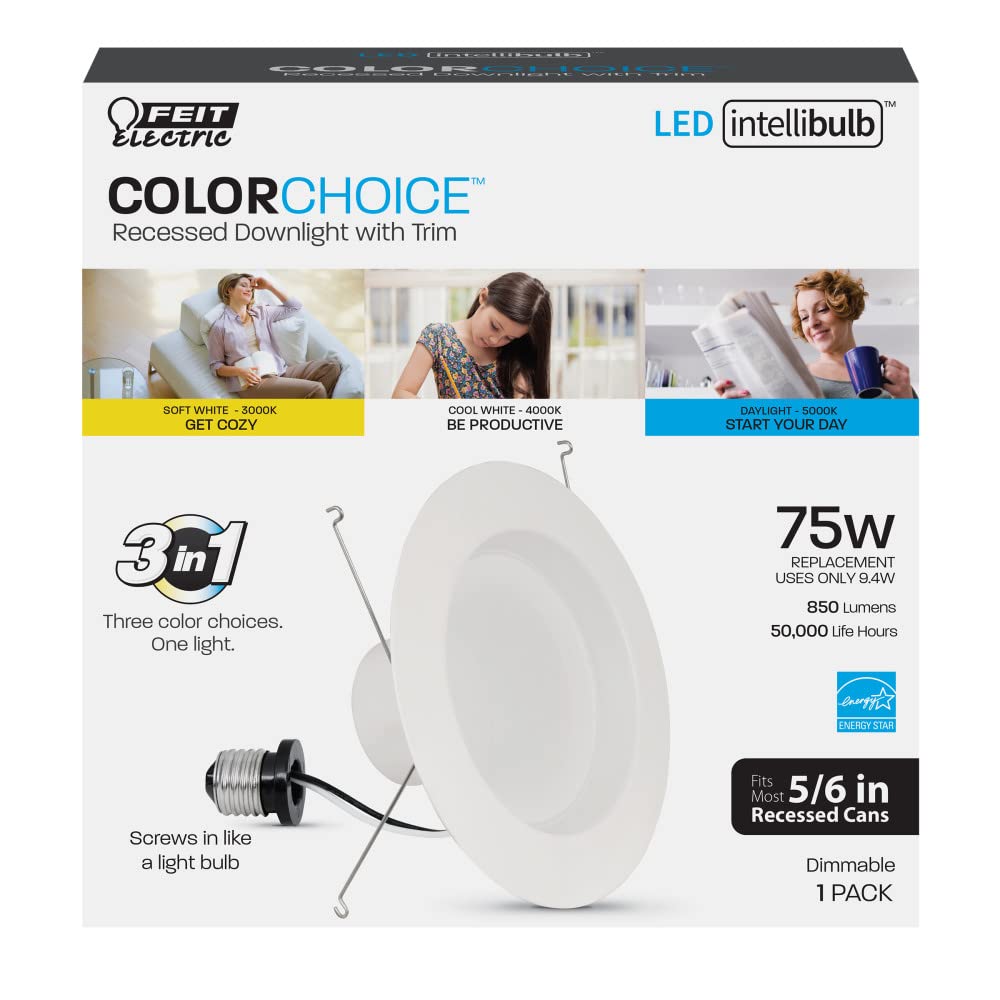 RETROFT LED 5/6''11.3W WH (Pack of 1)