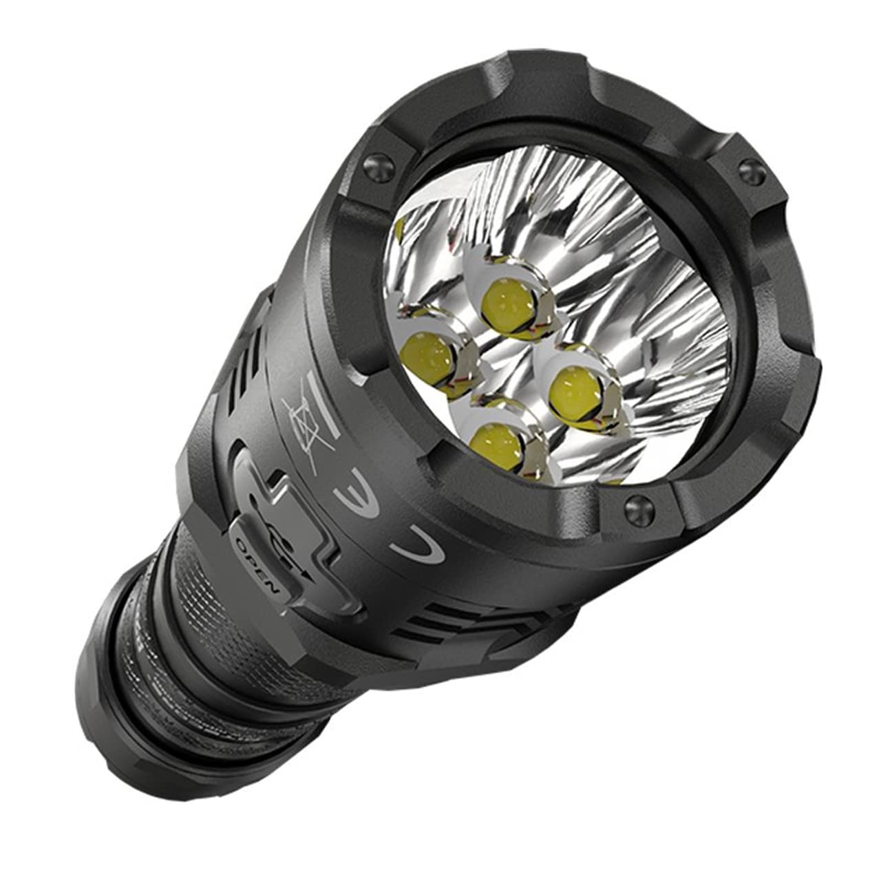 Nitecore P20iX Flashlight, Aluminum, One Size, Black