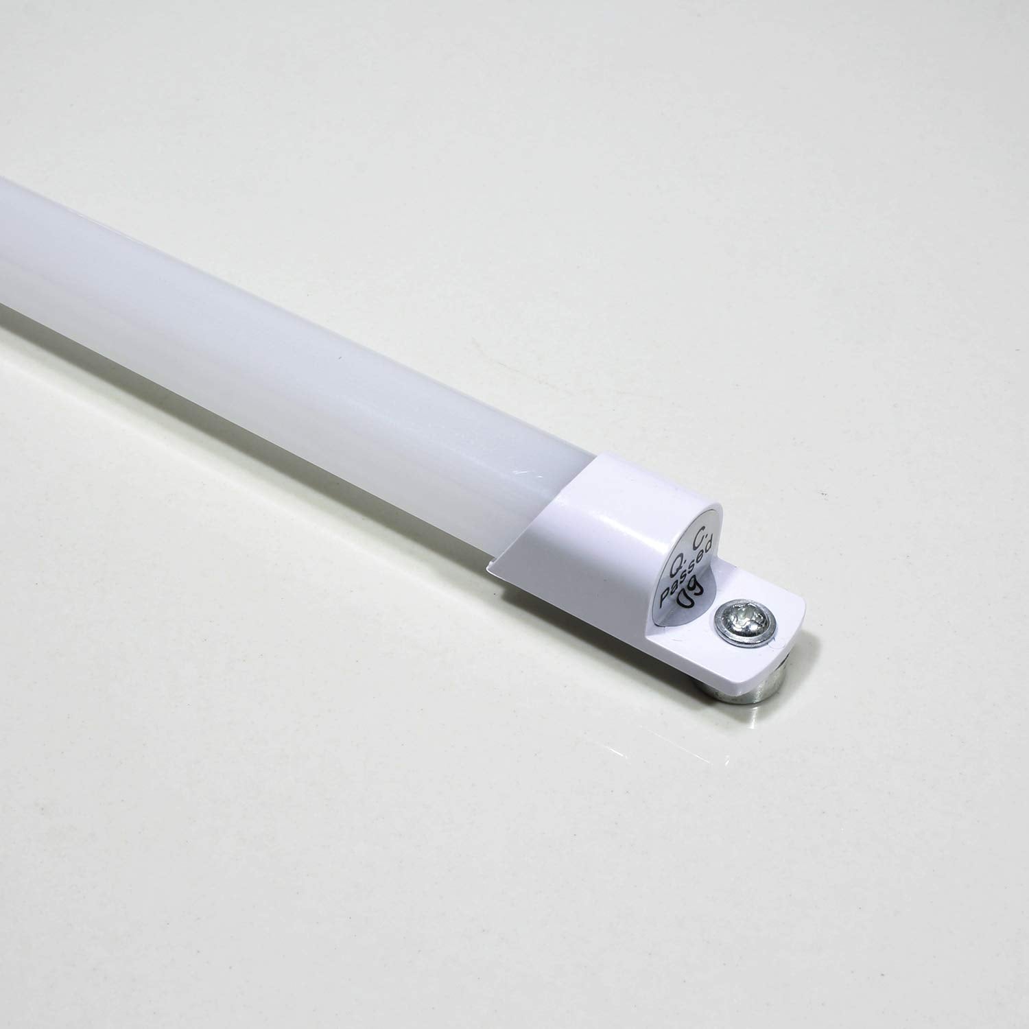 STBTECH 17" LED Under Cabinet Light Bar, Magnetic Installation, White 6000K, Super Slim Design, Ideal for Kitchen and Work Table