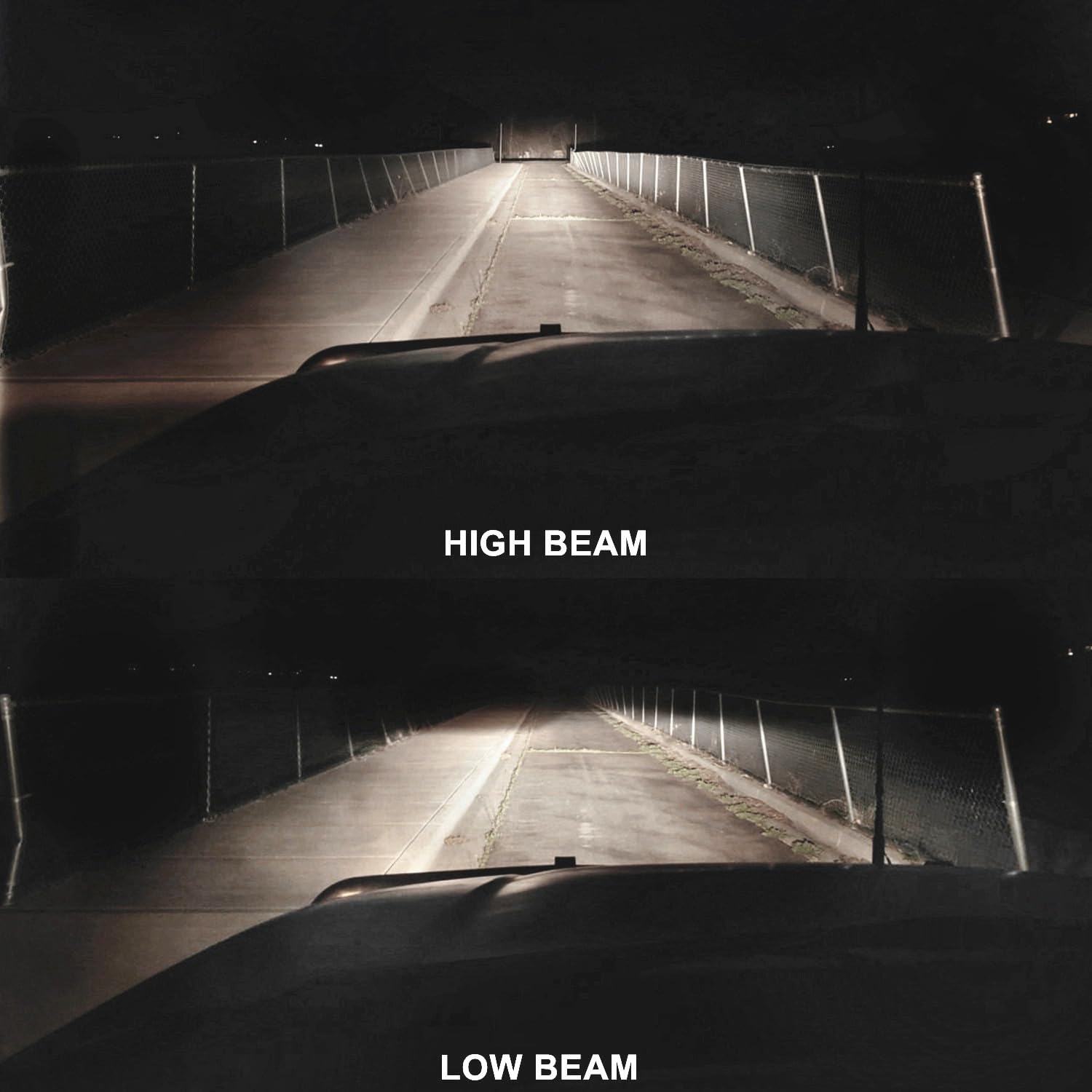 Wuzno 9145 9140 H10 Halogen Fog Light Bulb 12V 42W 5000K Replacement Glass 2-Pack