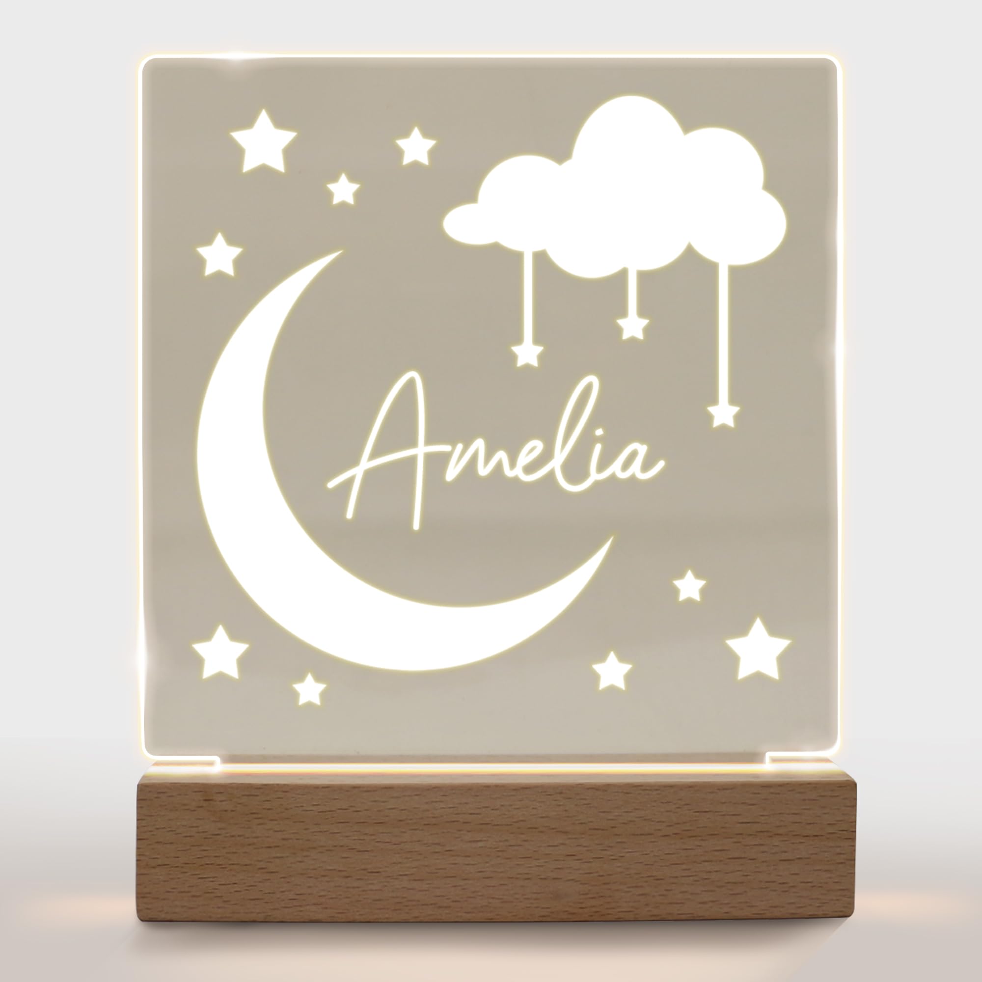 Personalized Night Light For Kids Girls Boys Customized Gifts For Baby Girl Bedroom Dream Stars