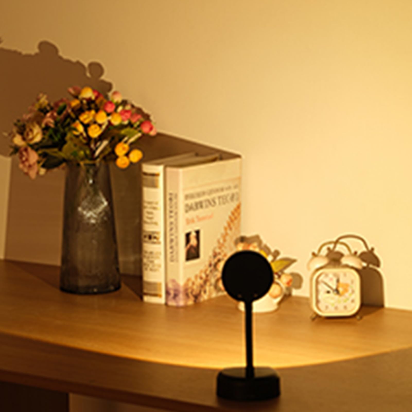 Yuewilai Wireless Picture Light, Battery Operated, 2200mAH with Motion Sensor, Black, Model PLWL1, Stepless Dimming, 1PCS