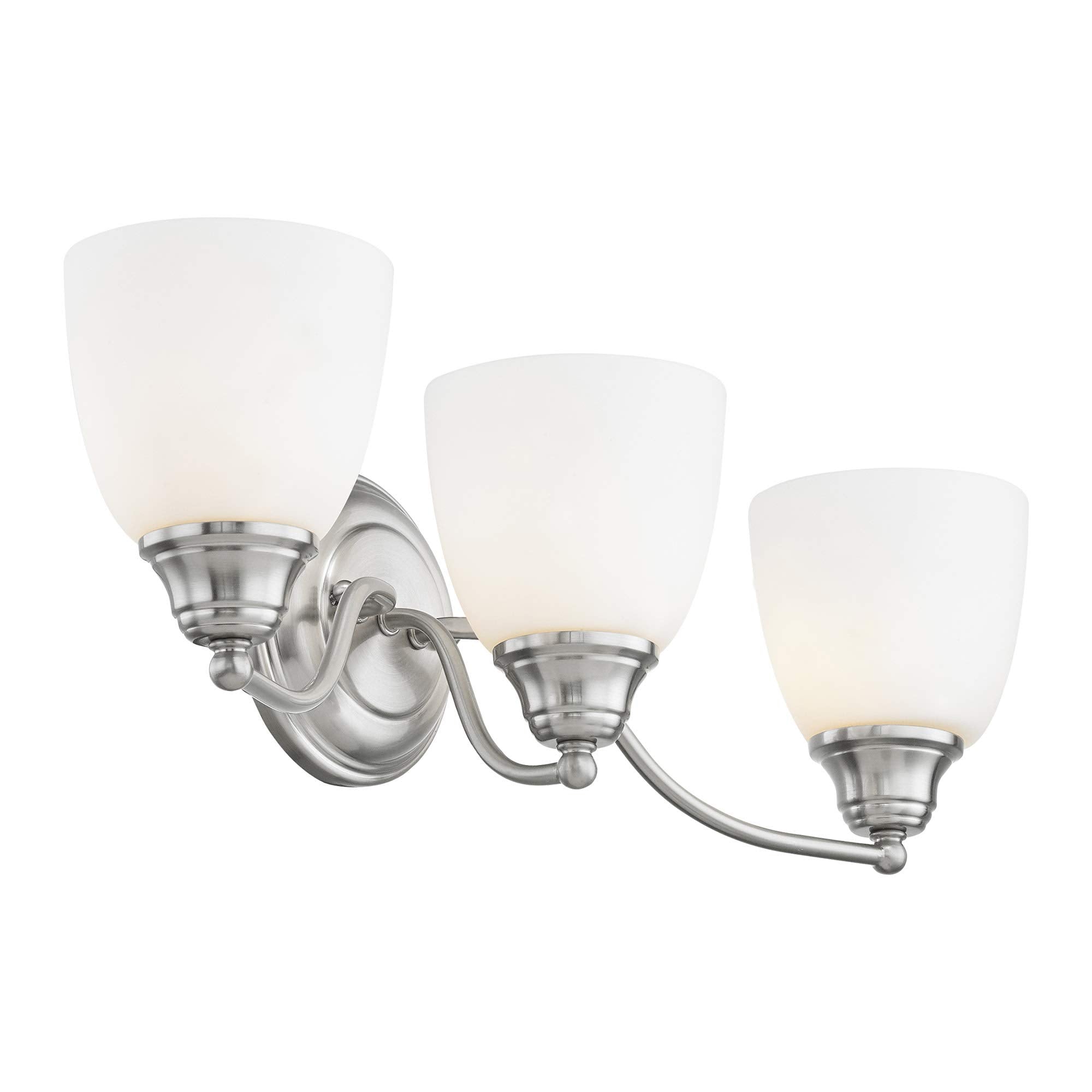 Livex Lighting 13673-05 Somerville 3-Light Bath Light, Alloy Steel, Polished Chrome, 23 x 7.5 x 7 inches