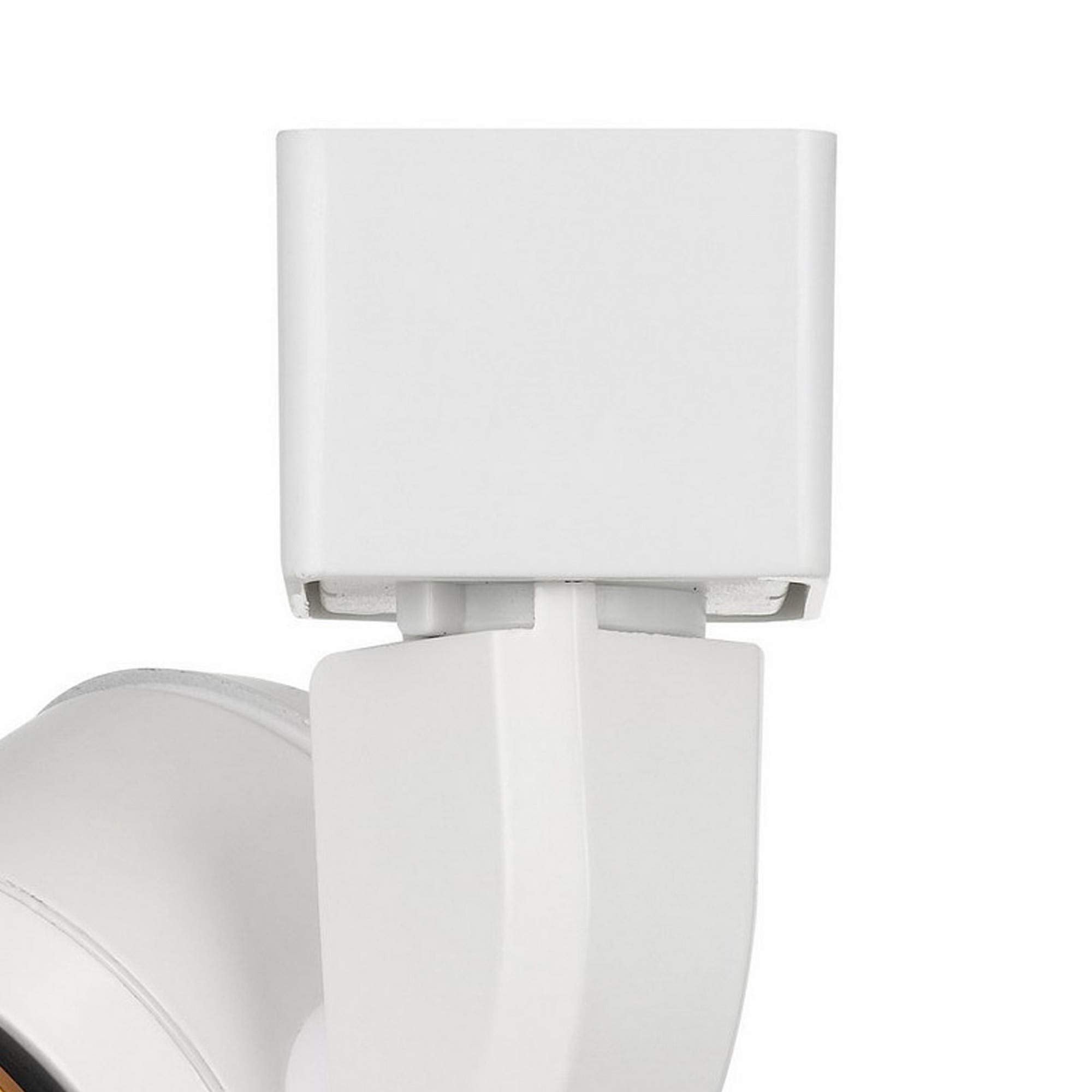 Benzara 10W LED Track Fixture, Metal Construction, Yellow and White, Model BM220625