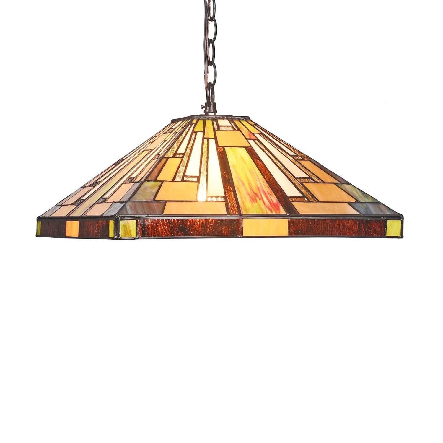 MERTON Mission 2 Light Blackish Bronze Ceiling Pendant 16 Wide