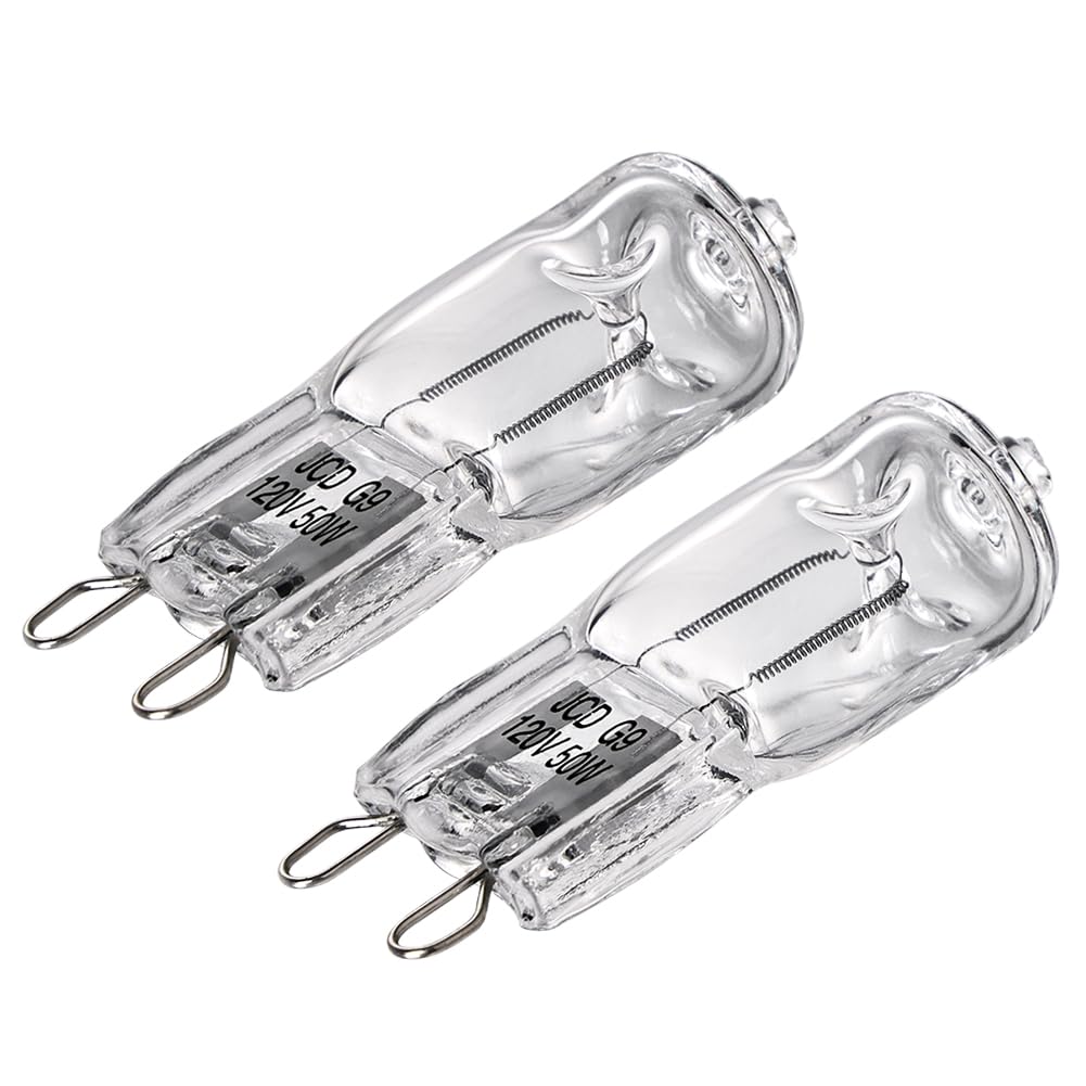 Kyzfy Suitable for 47.5 and 59 inch Liquid Sport Lights  50W 2-Group Upgraded Bulbs  50W Reflective Bulbs  120V G9 Halogen Beads