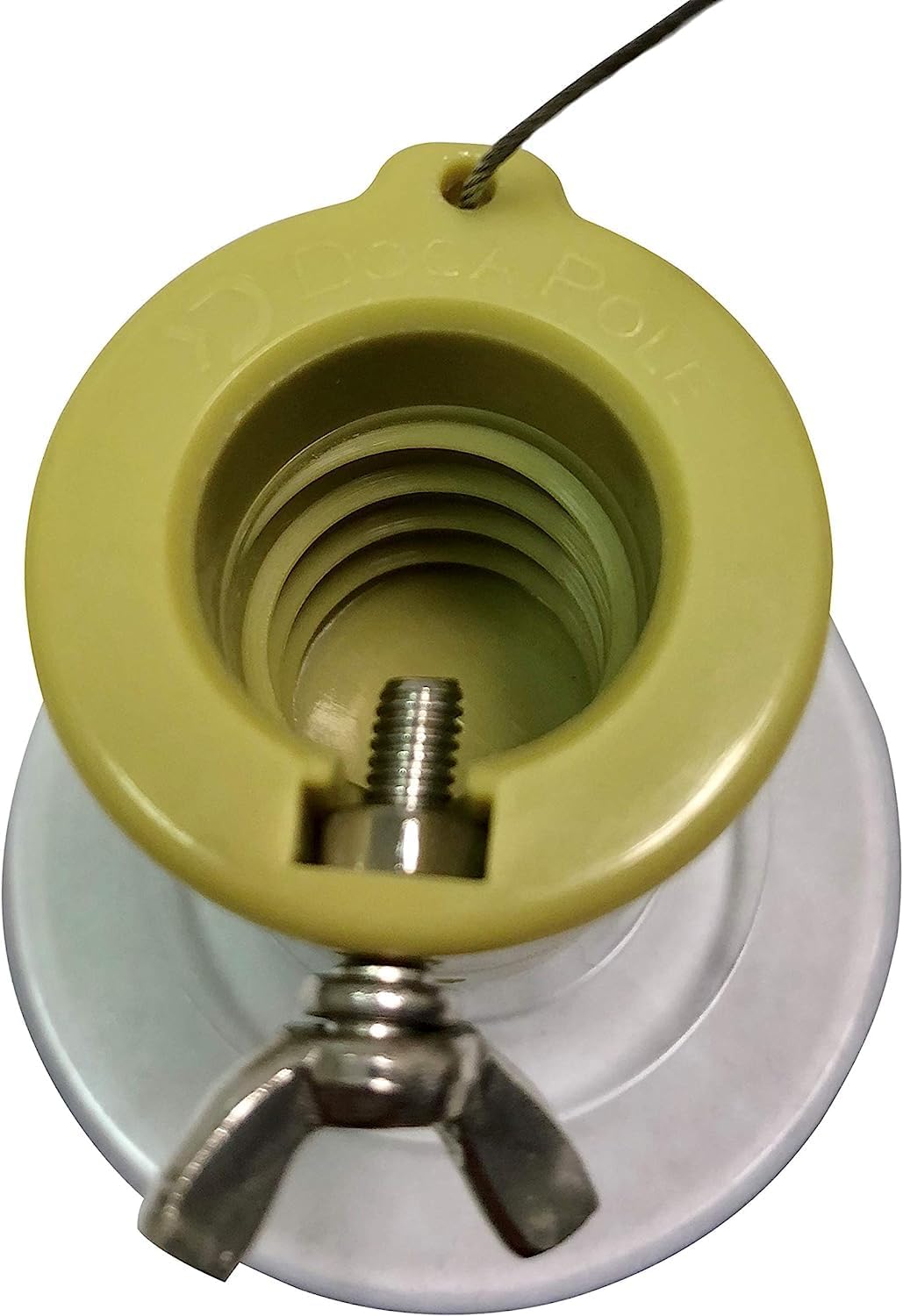 DOCAZOO Light Bulb Changer for High Ceilings - Heavy Duty Suction Cup Attachment, Head Only, Transparent