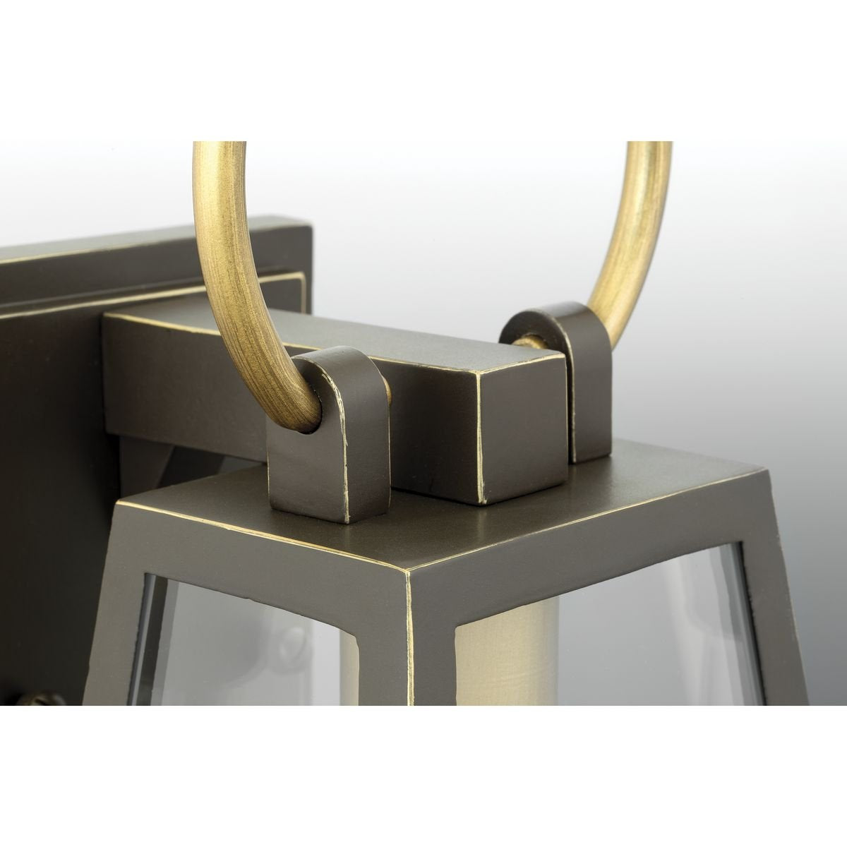 Progress Lighting Barnett Outdoor Wall Light, Bronze, Aluminum, 15.13x6.50x6.50, Model P560077-020