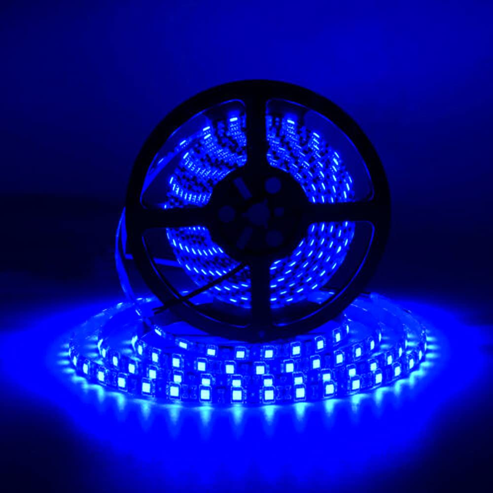 Vbakor 25FT LED Boat Lights - Waterproof Marine Strip Lights, Blue Under Gunnel Night Fishing Lights for Pontoon Boats