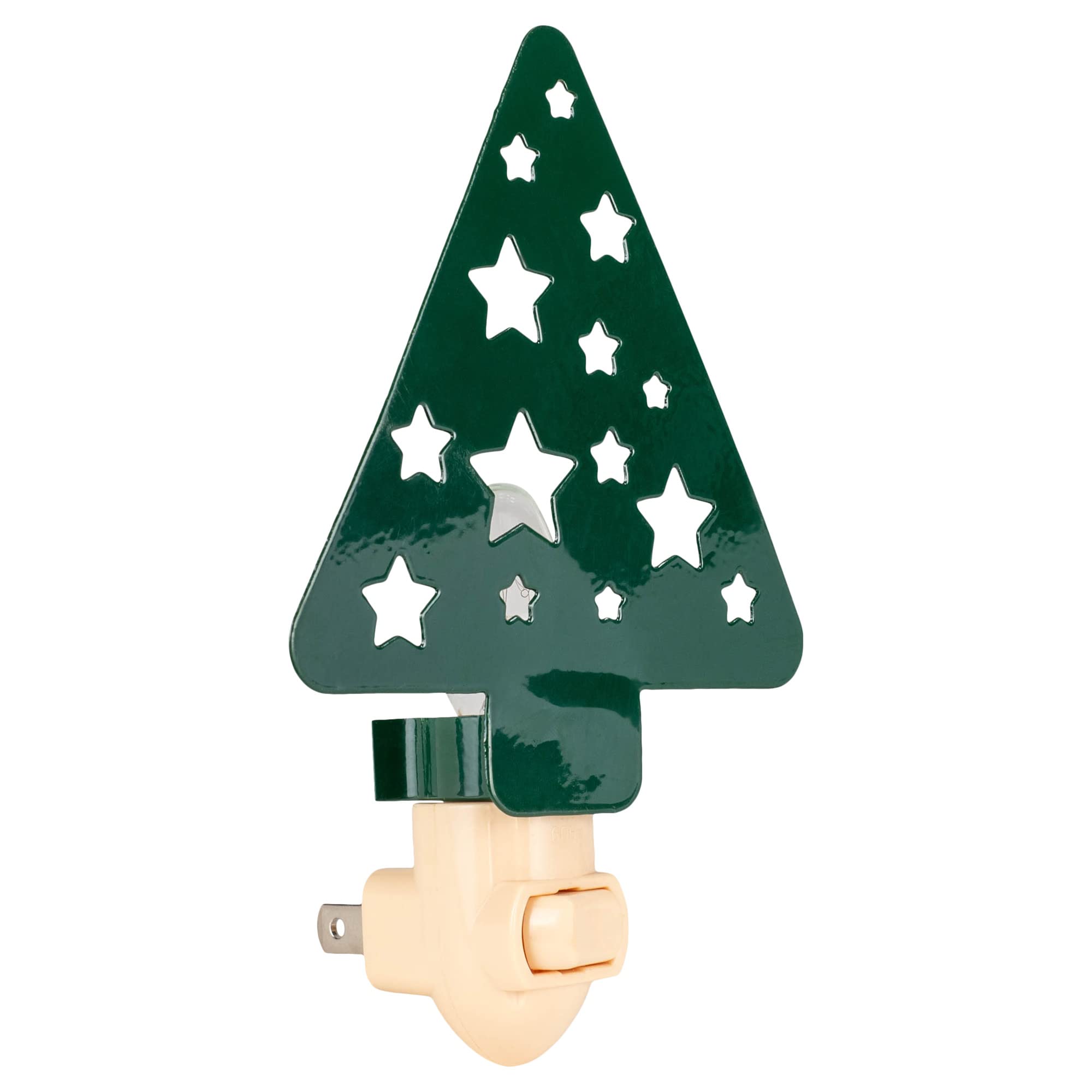 Ctw Home Collection Starry Christmas Night Light, Lamp, 4.5-Inch Height