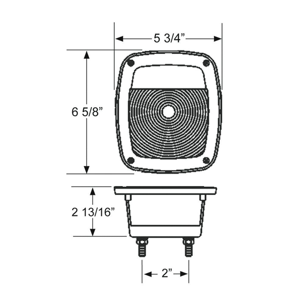 Blazer International B99Sw Universal Heavy-Duty Stop/Tail/Turn Light