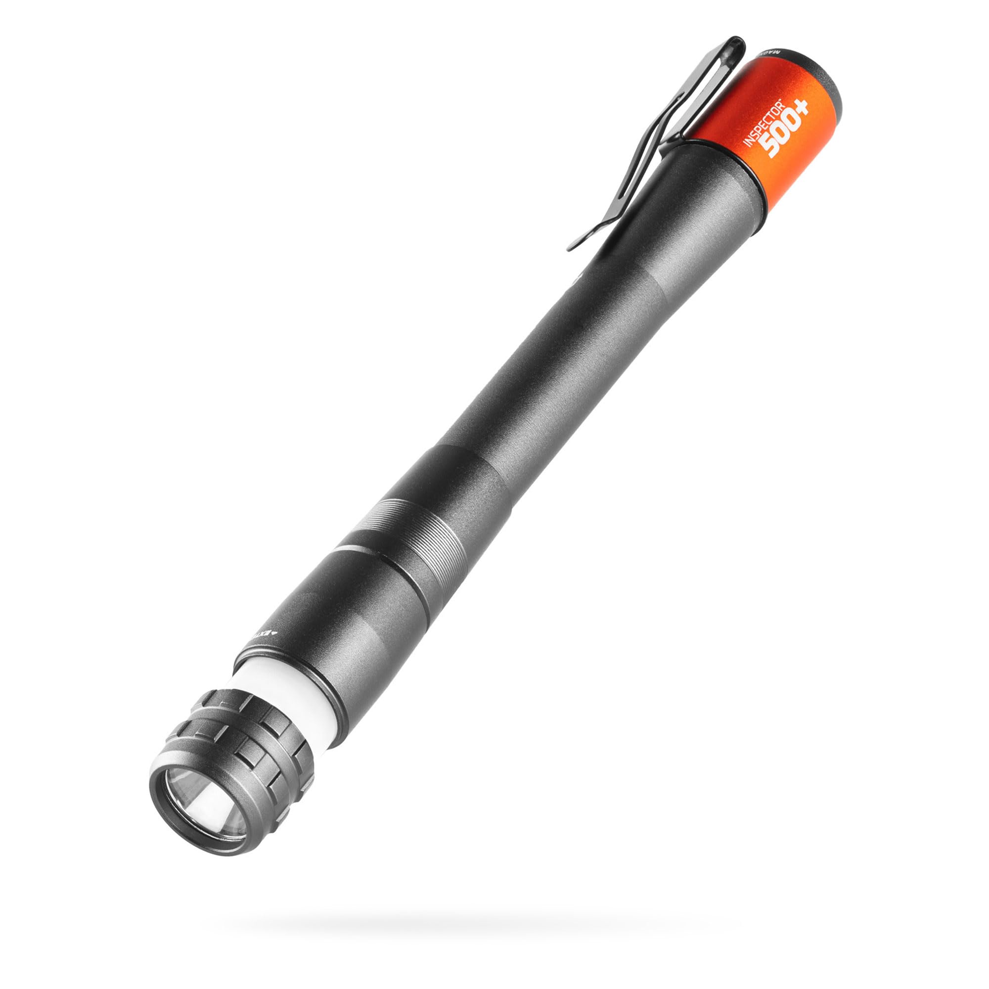 NEBO Inspector 500+ Pen Light, 500 Lumen, Rechargeable, Aluminum, IPX7 Waterproof, Gunmetal Gray, Model NEB-POC-1000, One Size