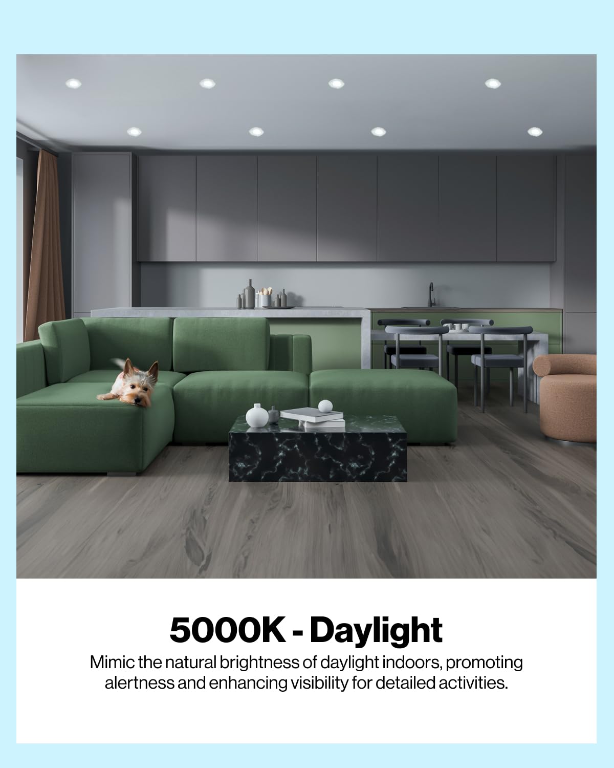 Sunco Br20 Led Bulb Dimmable, Small Recessed Lighting Bulbs, R20 Mini Flood Light Indoor, 550 Lm, 7W (50W Equivalent), 5000K Day