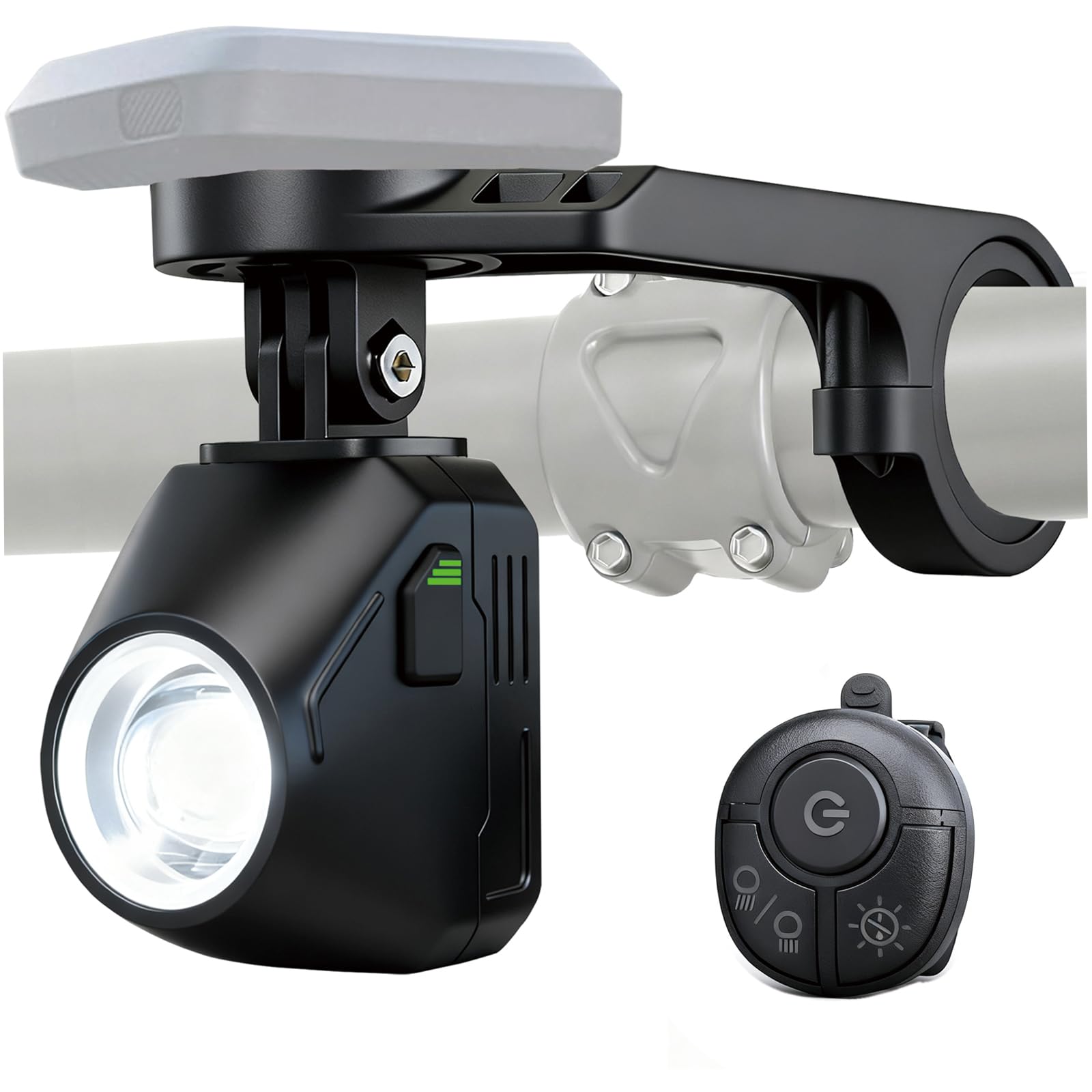 Bike Light for Night Riding, Front Bike Lights 1600 Lumens USB-C Rechargeable Bicycle Light IP66 Waterproof Bike Headlight for C