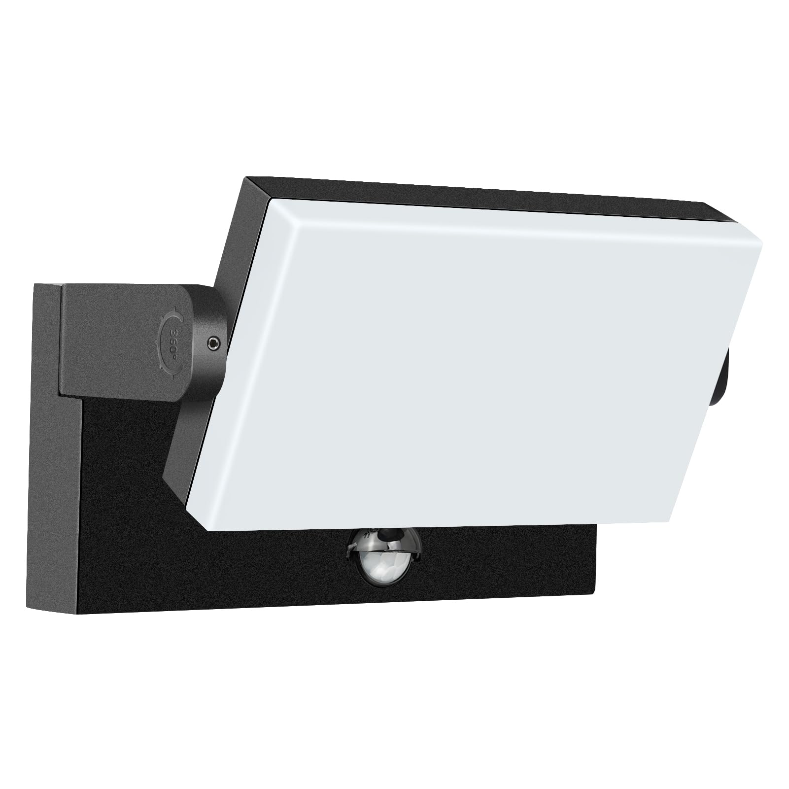 rosykite Motion Sensor Outdoor Wall Pack Lights 40W Acrylic LED Porch Lights 360 Rotation Waterproof 5000K/4000K/6000K Exterior Flood Wall Sconce Light for Garage