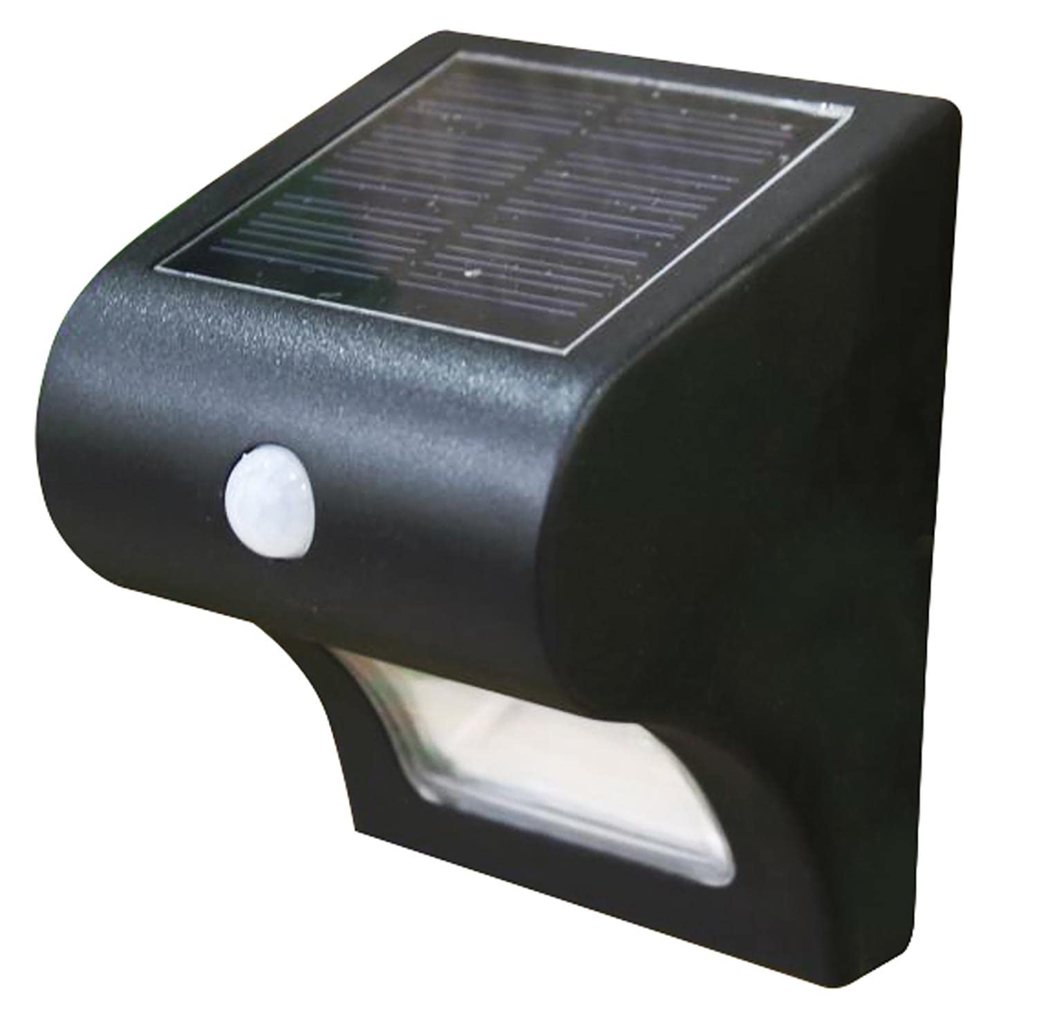 Classy Caps Solar Motion Sensor Deck & Wall Light, SL133, White, 1 Count, Acrylonitrile Butadiene Styrene