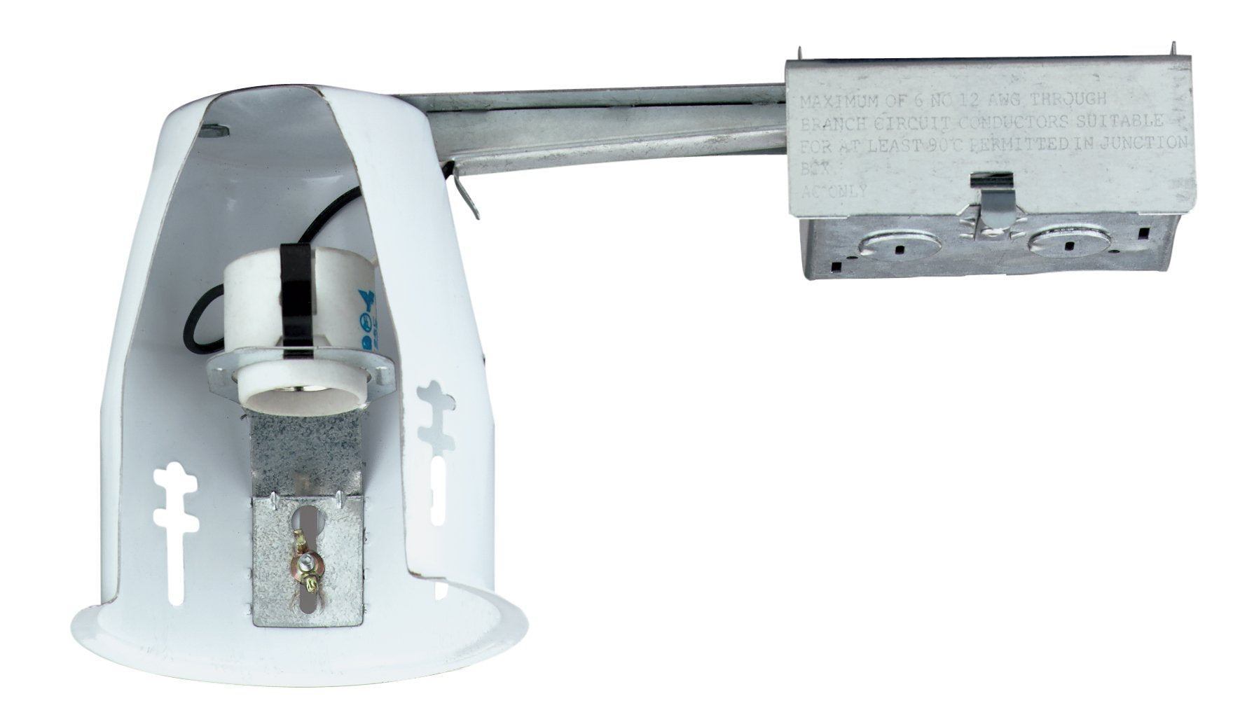 Nicor Lighting 4 Inch Remodel Housing, Line Voltage, Non-Ic (19001Ar) , White
