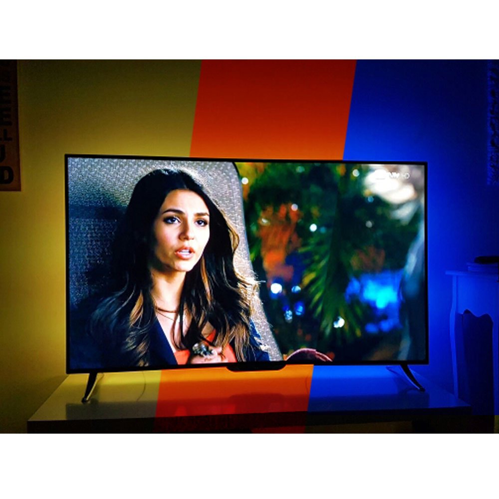 Cplid Usb Tv Backlight Led Strip Lights Kit For 24 To 60 Inches Smart Tv Sony Lg Monitor, Hdtv Wall Mount Stand Work Space Gamin