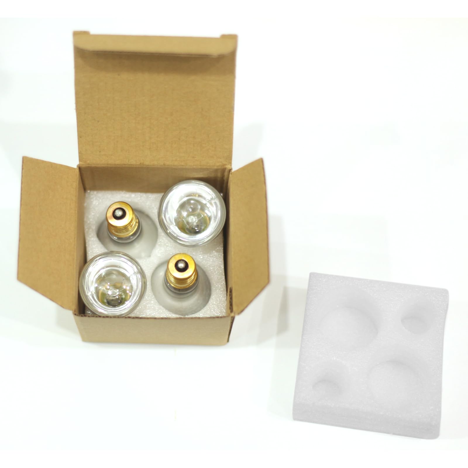 CVLAXT 4 Pack R39 E17 30W Lava Lamp Replacement Bulbs, Incandescent, Yellow, Glass, Perfect for Bedroom and Office