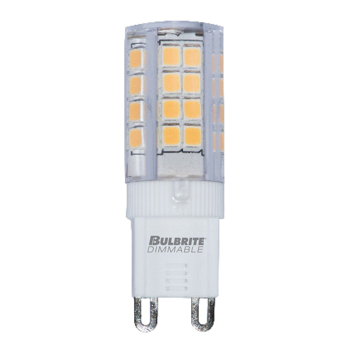 Bulbrite LED Mini T4 Bi-Pin Light Bulb 25W Equivalent 3000K Clear Soft White Model 770577