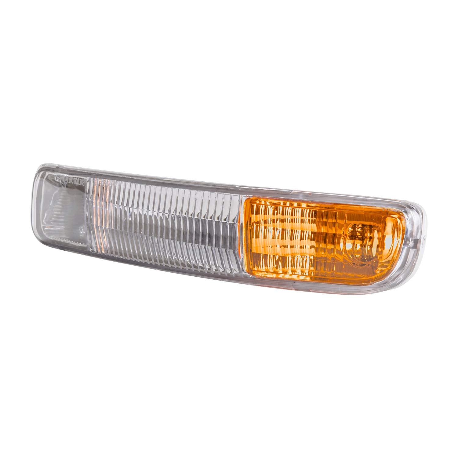 TYC Left Turn Signal/Parking/Side Marker Light Compatible with 1999-2006 GMC Sierra Pickup