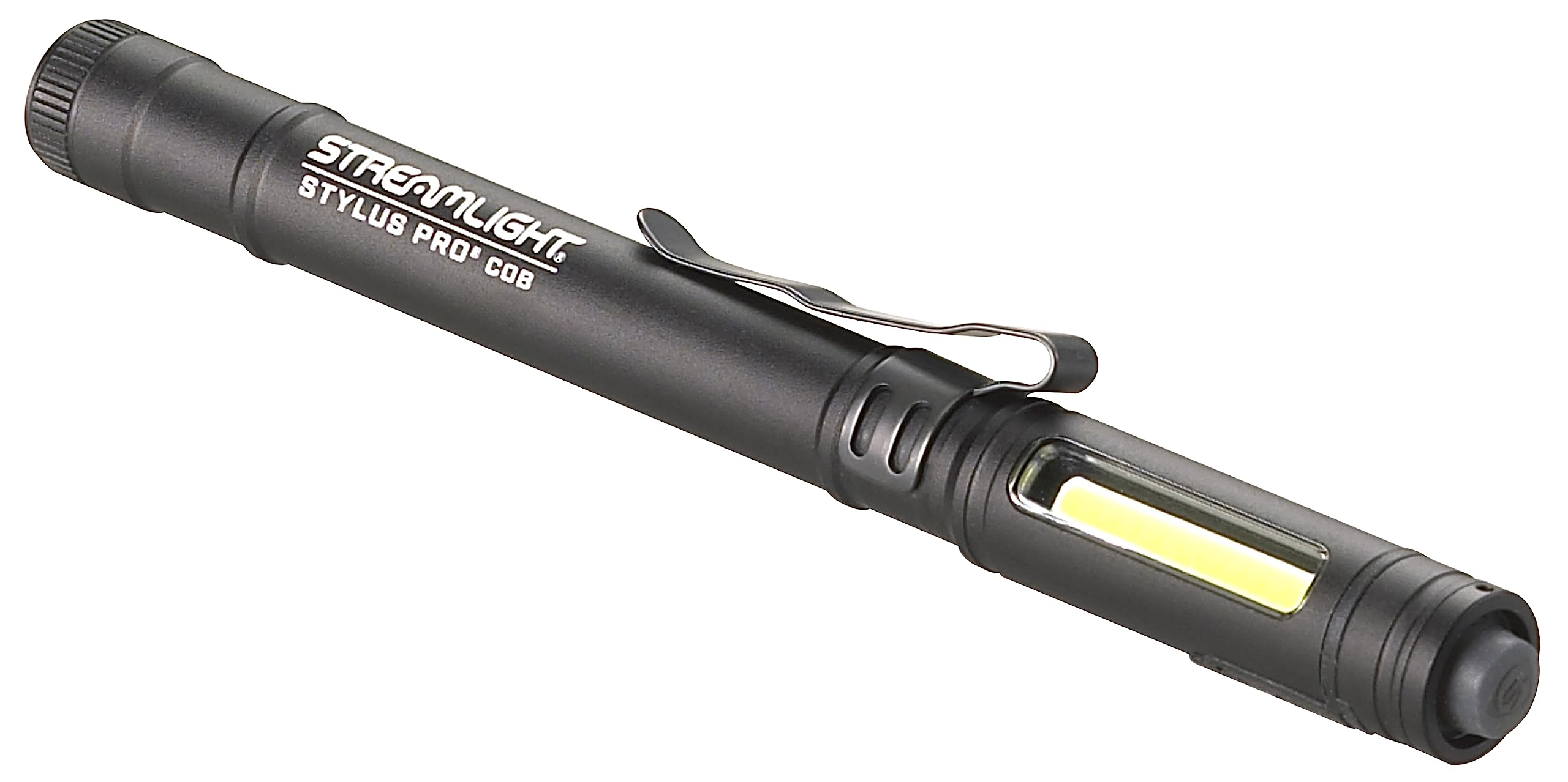 Streamlight 66702 Stylus Pro Cob 160-Lumen Rechargeable Worklight/Penlight W/Magnetic Base, Black