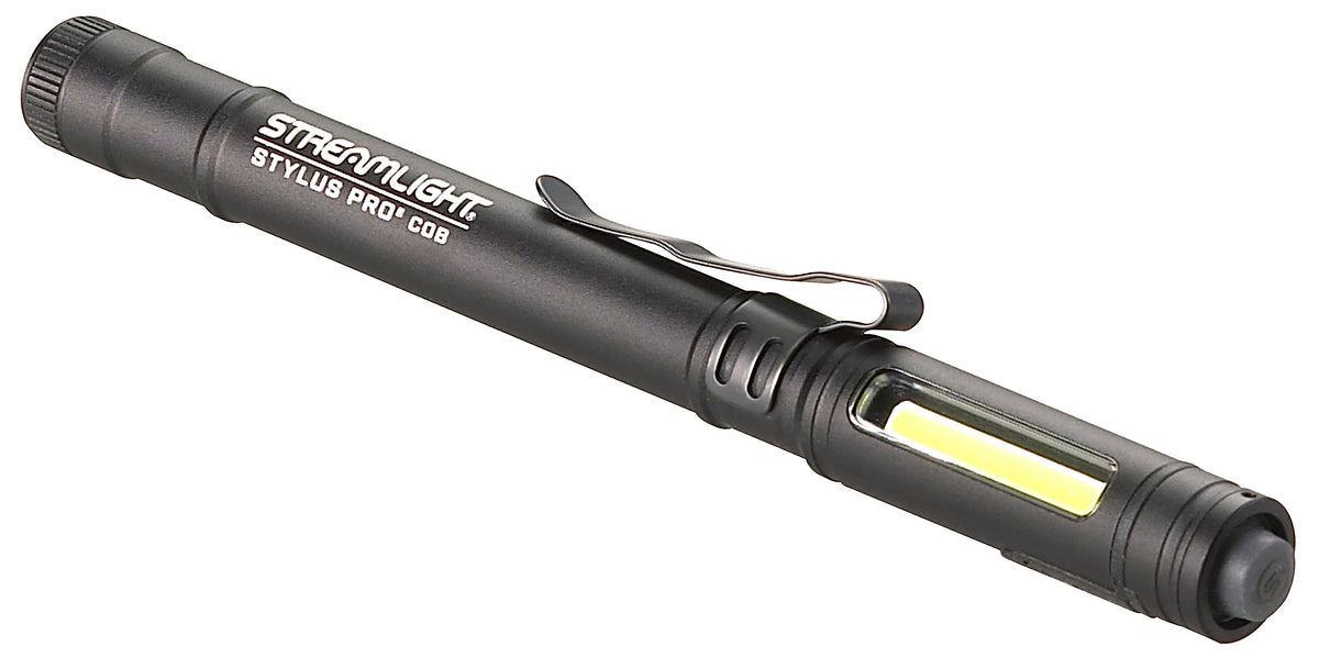 Streamlight 66702 Stylus Pro Cob 160-Lumen Rechargeable Worklight/Penlight W/Magnetic Base, Black