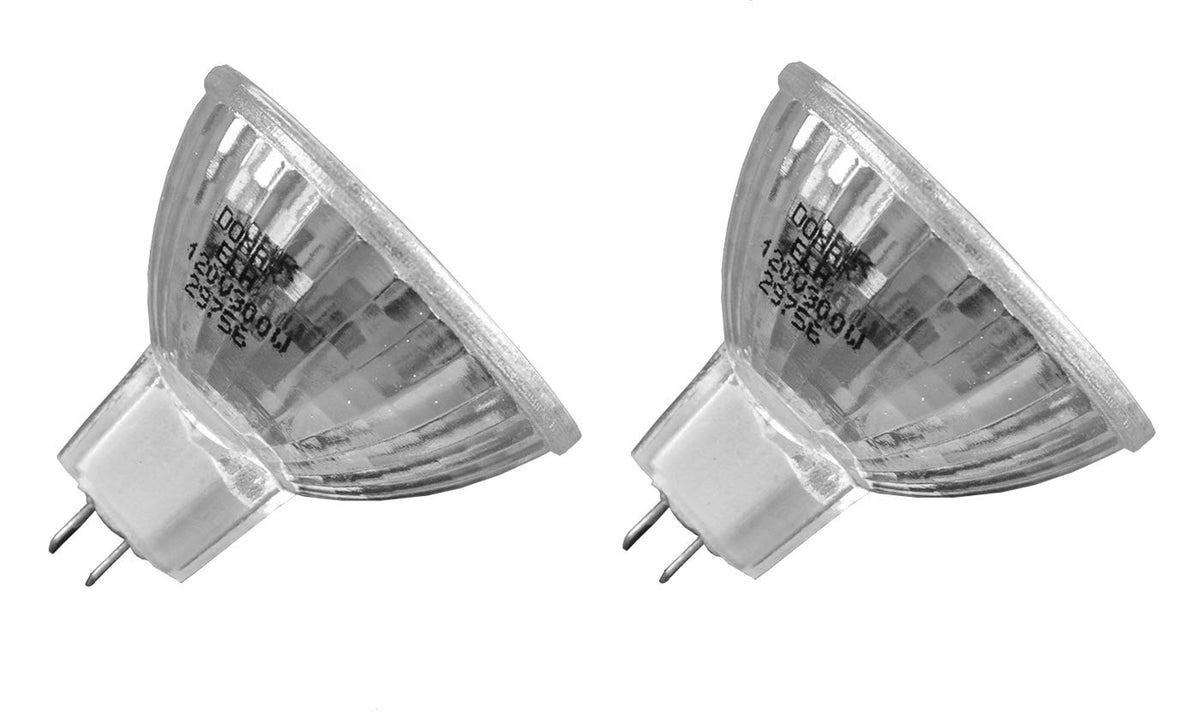 Donar 2Pcs Elh 120V 300W Bulbs For Bell & Howell, Slide Cube, Autoload Film Strip 