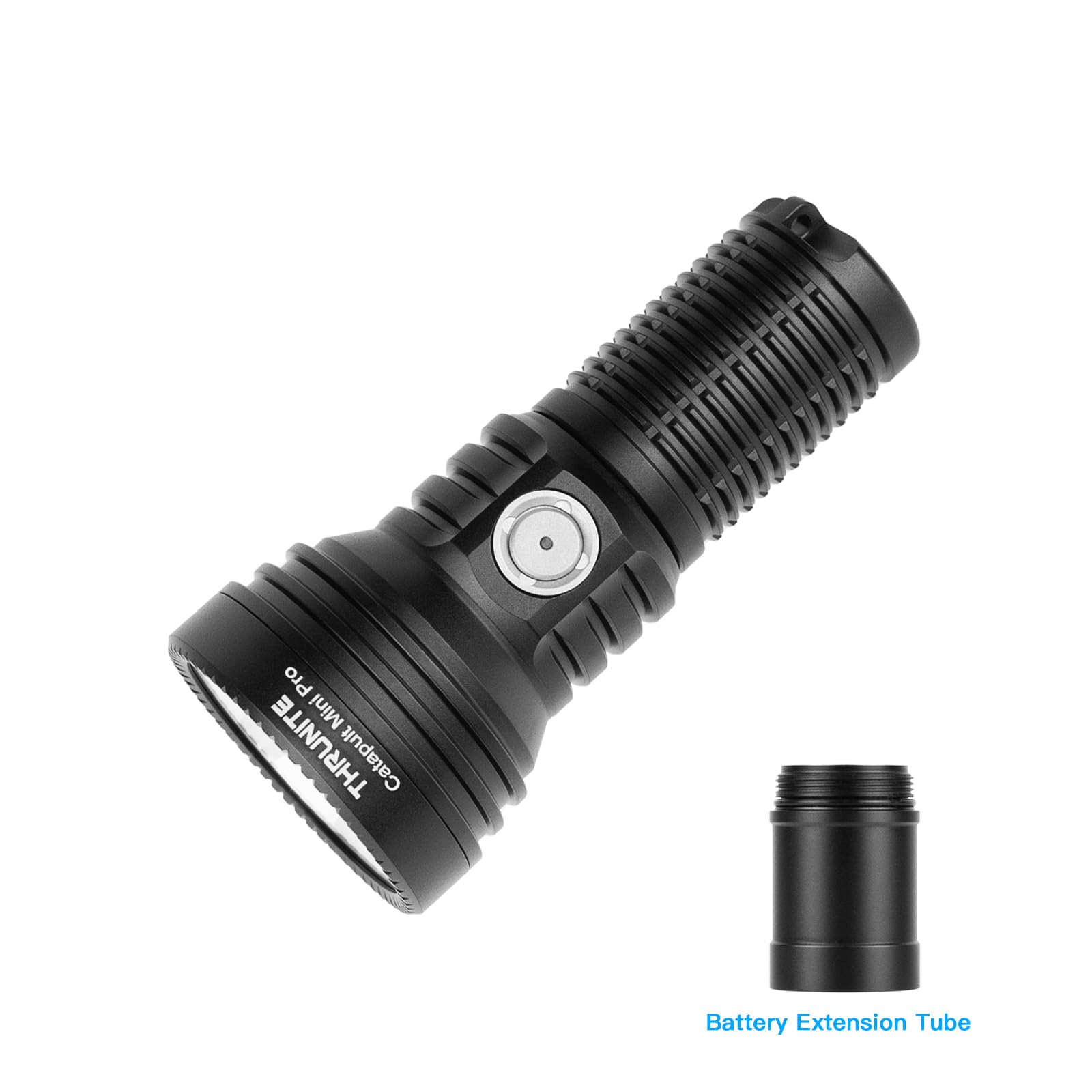 ThruNite Catapult Mini Pro LED Flashlight, 2588 Lumens, Rechargeable, Mini Pocket Size, Black CW