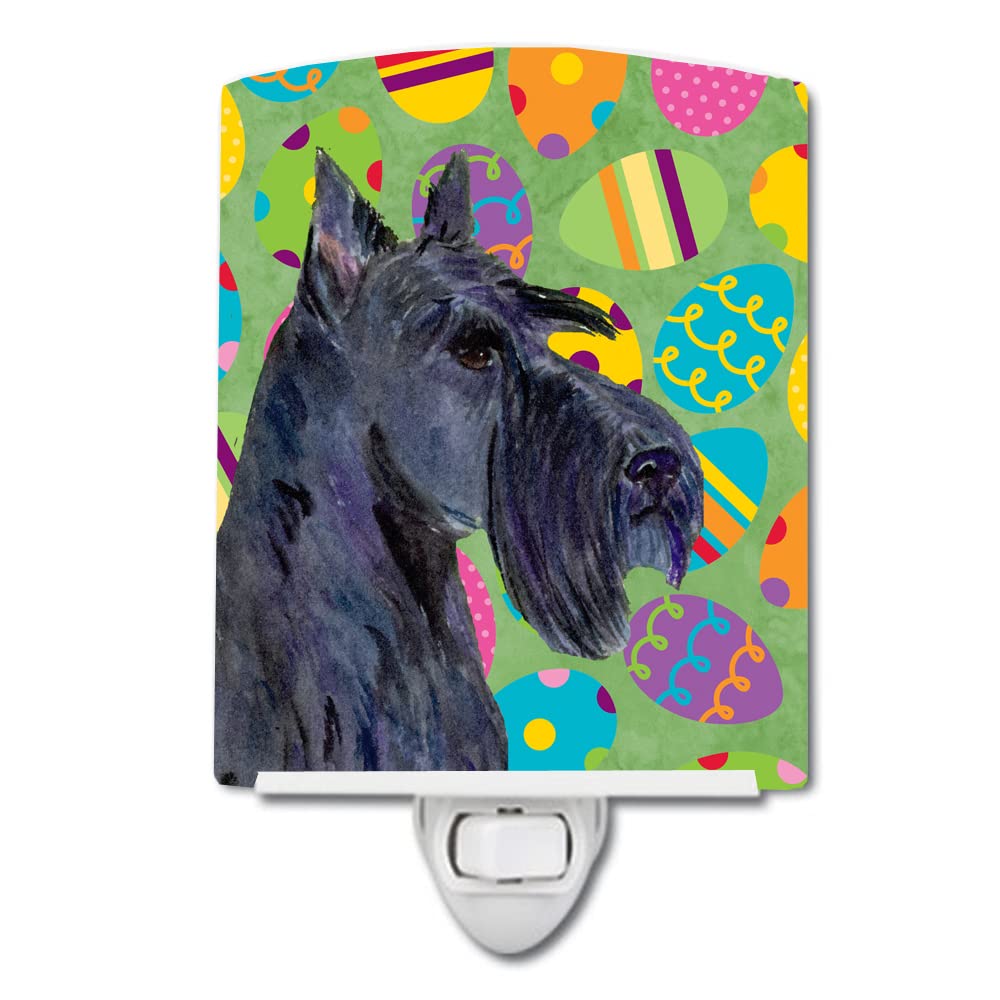 Carolines Treasures Ceramic Night Light, SS4874CNL, 6x4x3in, Multicolor, Ideal for Bedroom, Bathroom, Nursery, Hallway, Kitchen